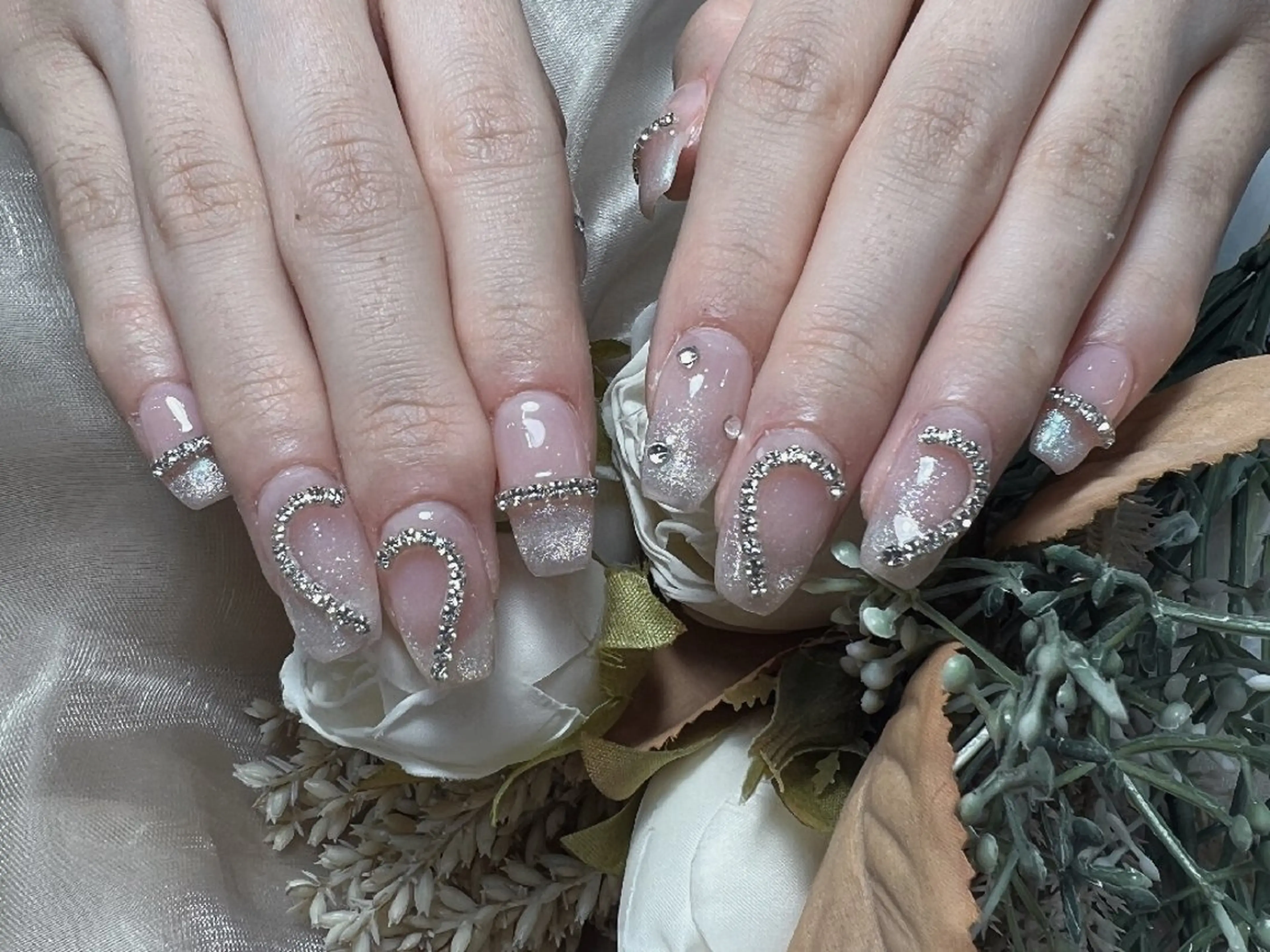 ネイル マグネットネイル ワンホンネイル ハンドネイル UM Nail Salonのネイルデザイン