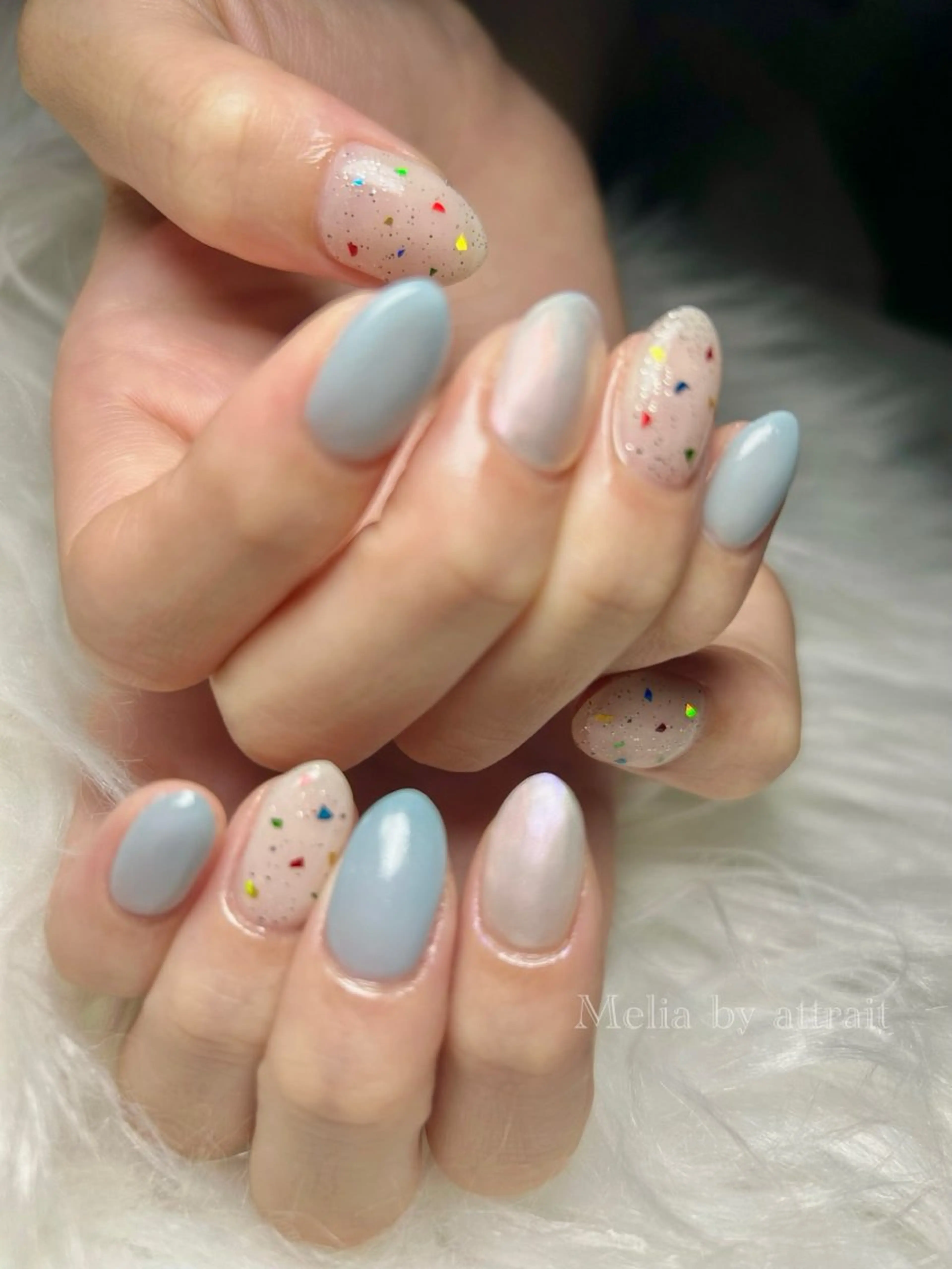 ミディアム Melia　by attrait所属・Melia by attrait🌿杏のネイルデザイン