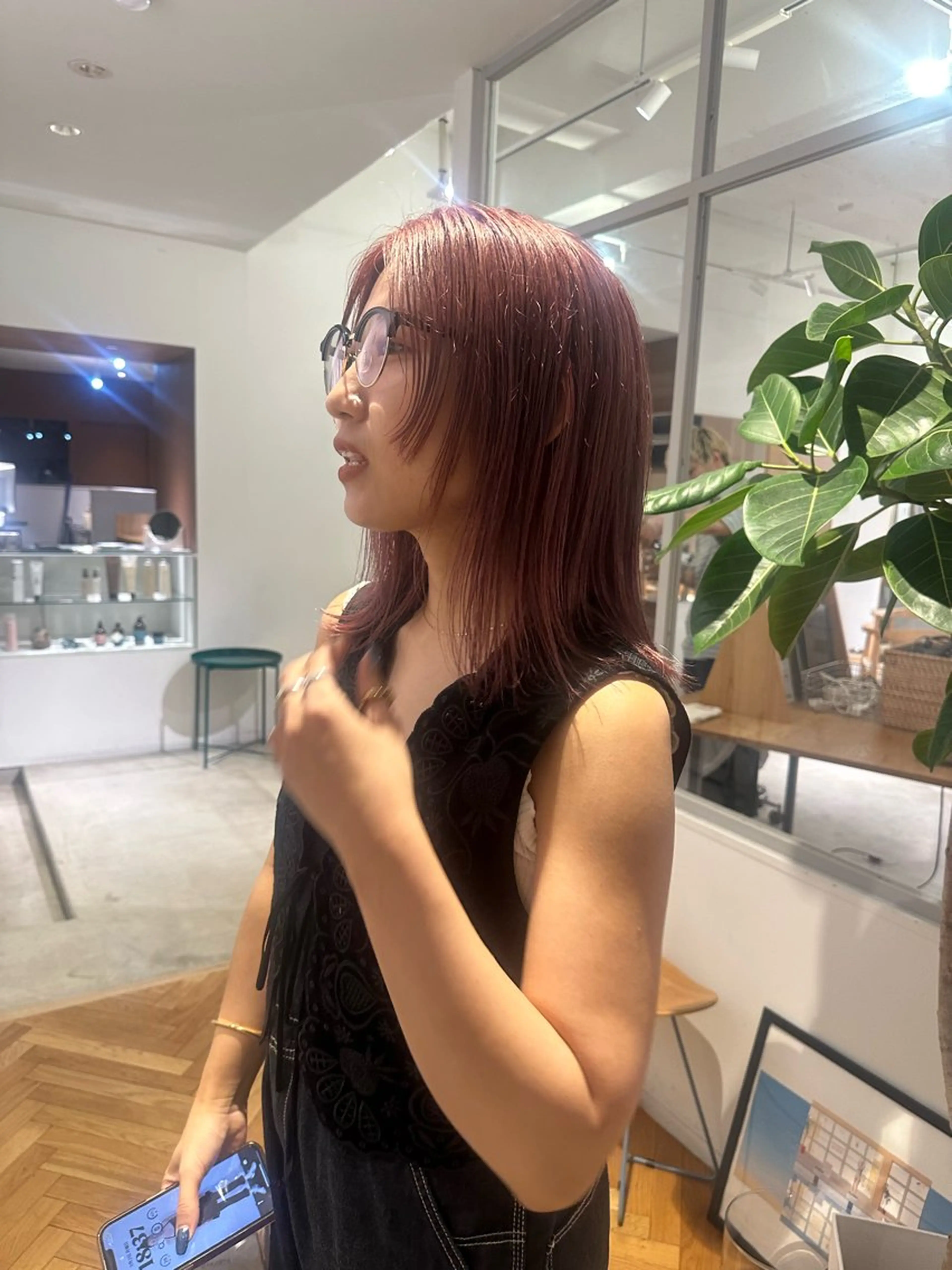 カラー ヘアカラー トリートメント hase ／tsunaguのヘアスタイル