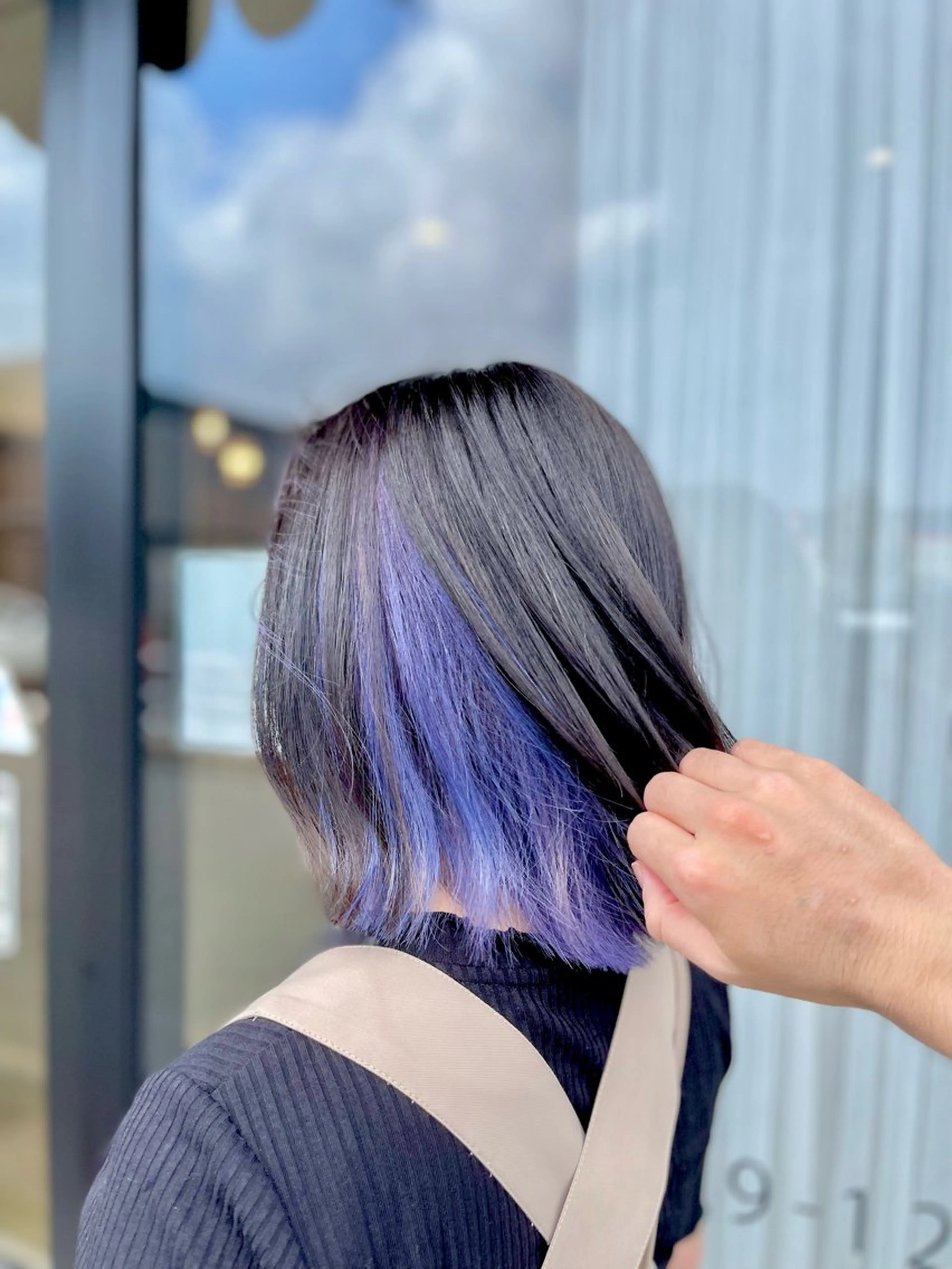 ミディアム ヘアカラー Hirose Ryoのヘアスタイル