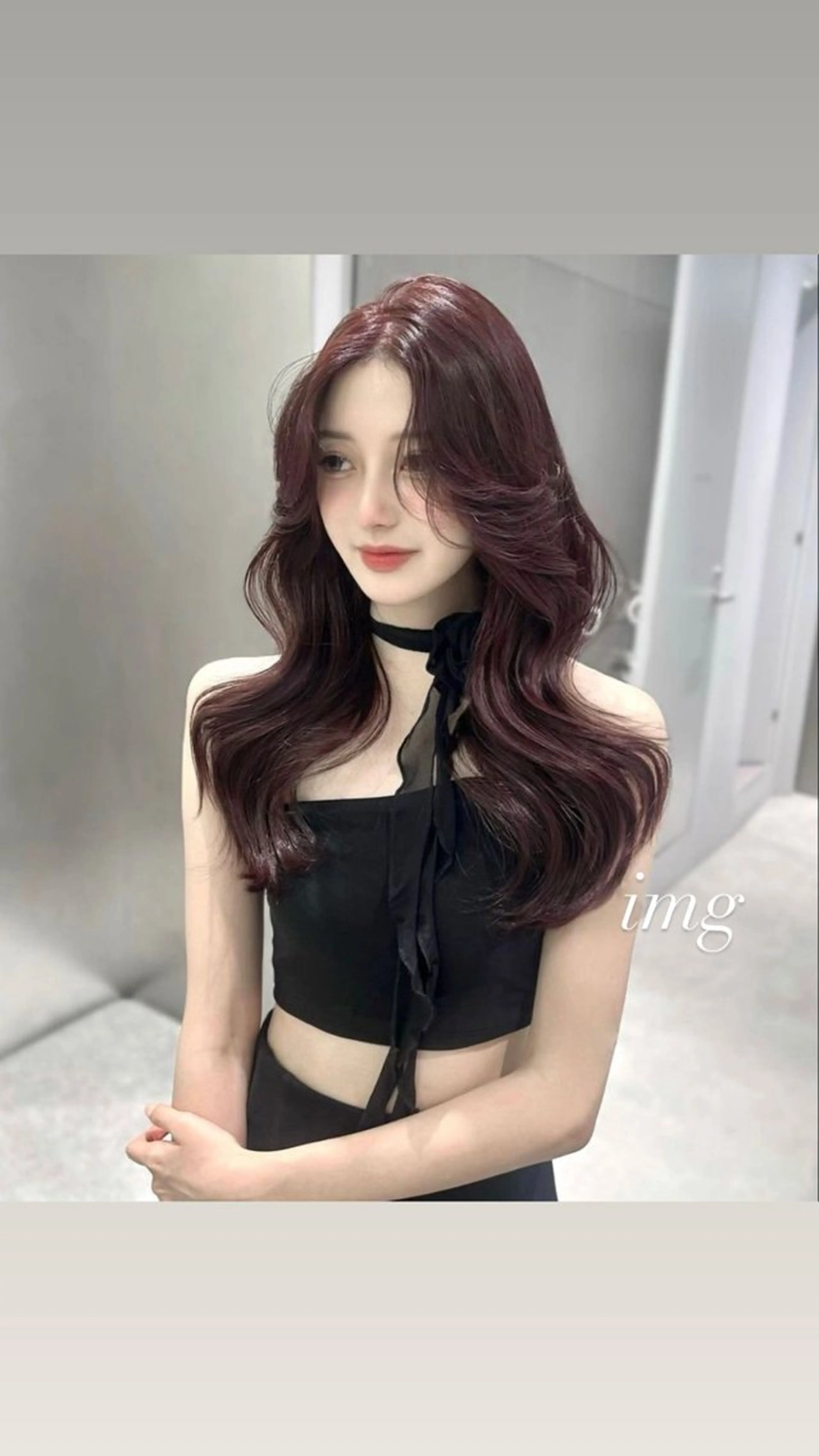 ロング 縮毛・髪質改善🩰 mai🐰ྀི🤍のヘアスタイル