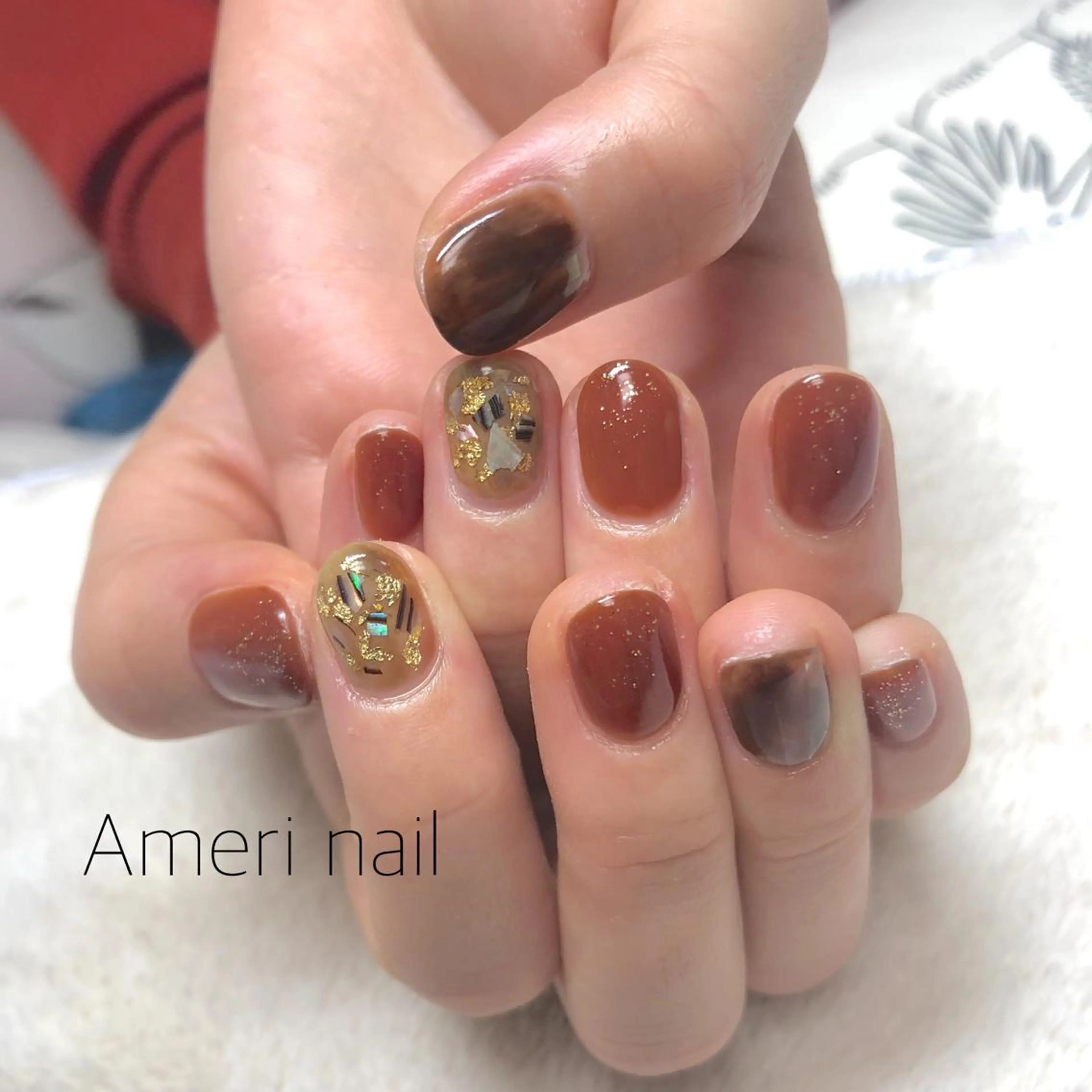 ネイル ハンドネイル Ameri nail /UKIのネイルデザイン