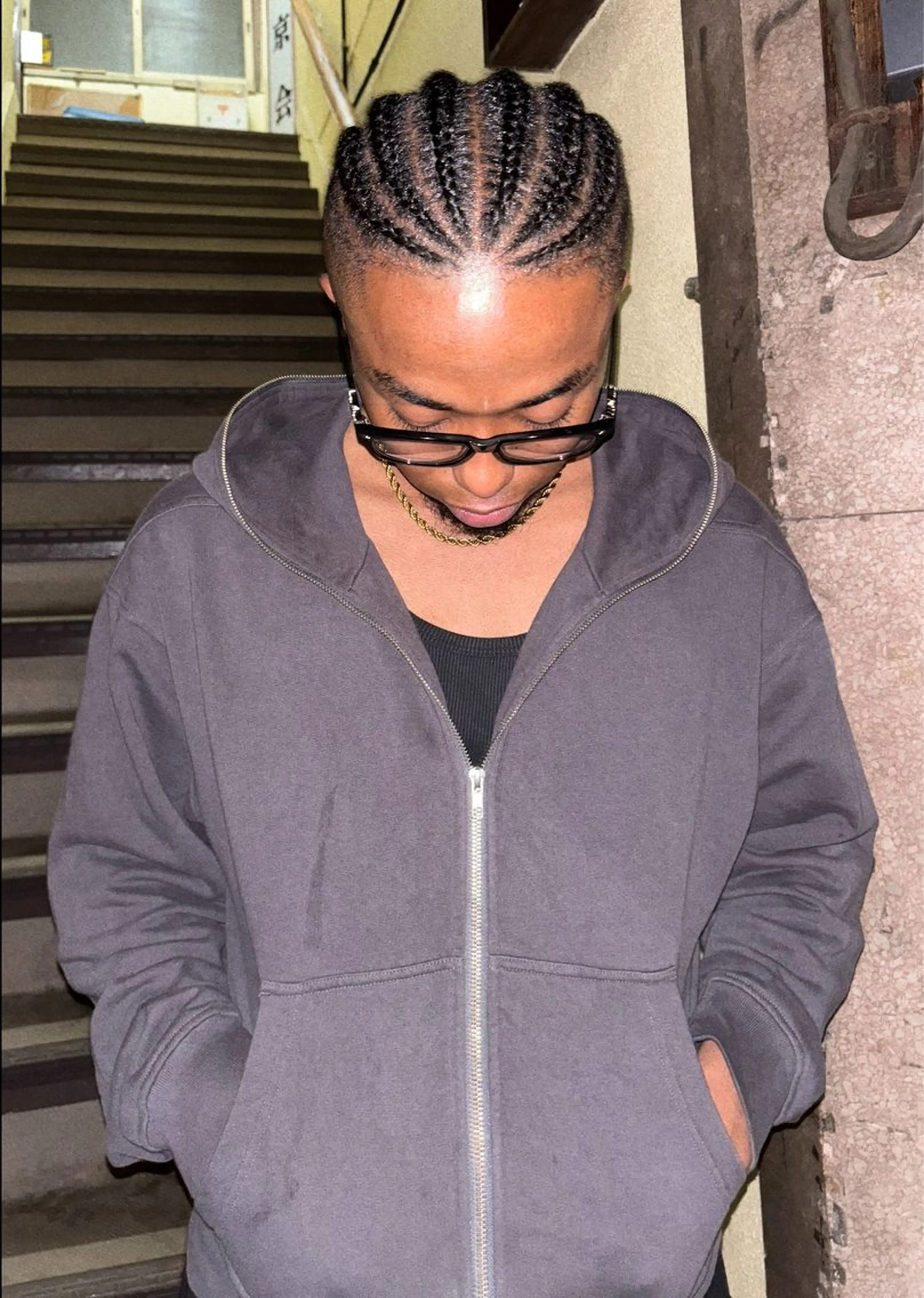 ミディアム ヘアアレンジ メンズ ヘアセット SALOWIN 神宮前５丁目店所属・メンズ/特殊ヘア パーマ🕷️小夏貴也のヘアスタイル