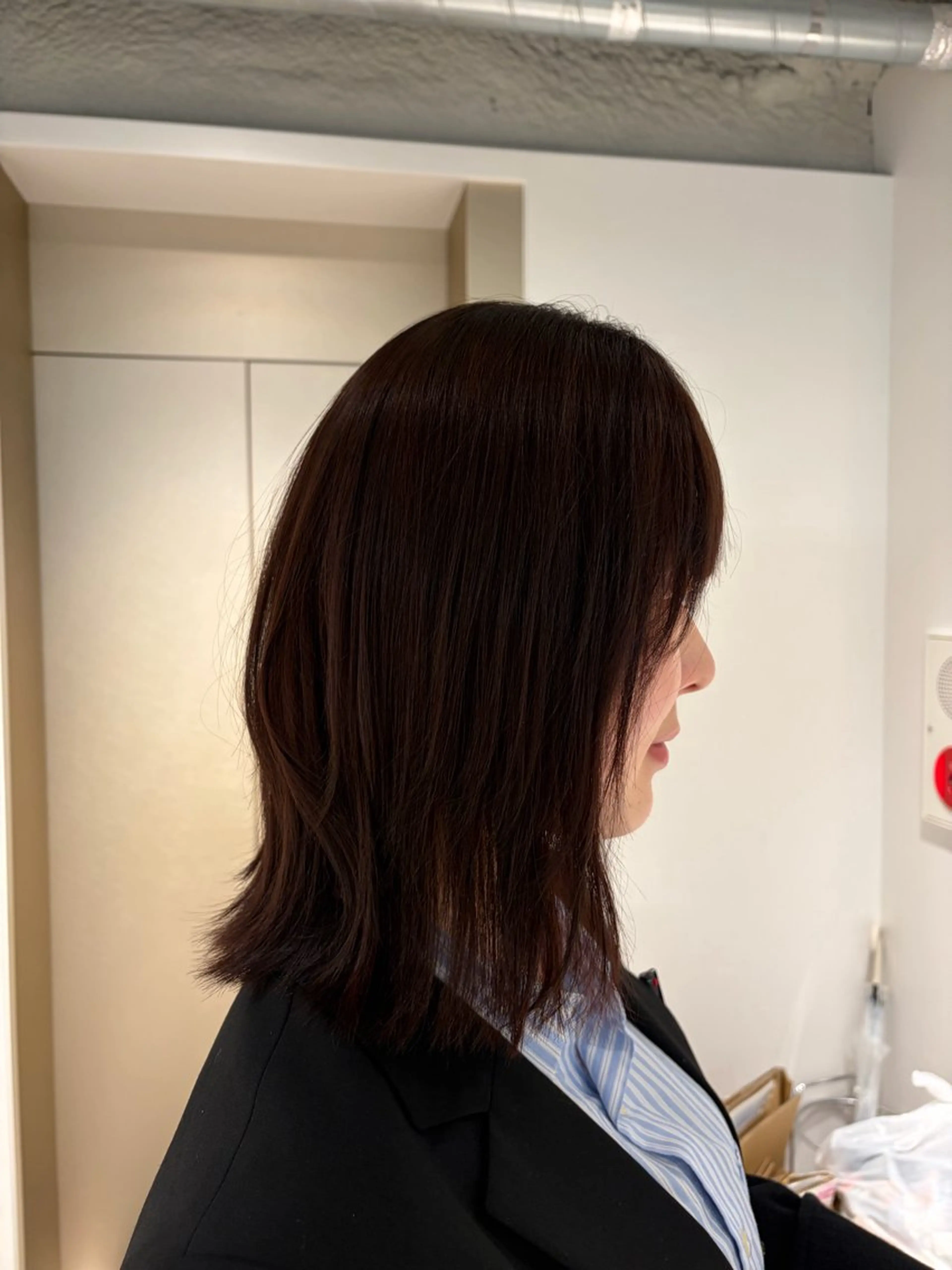 カラー ブラウンカラー 吉田 なづなのヘアスタイル