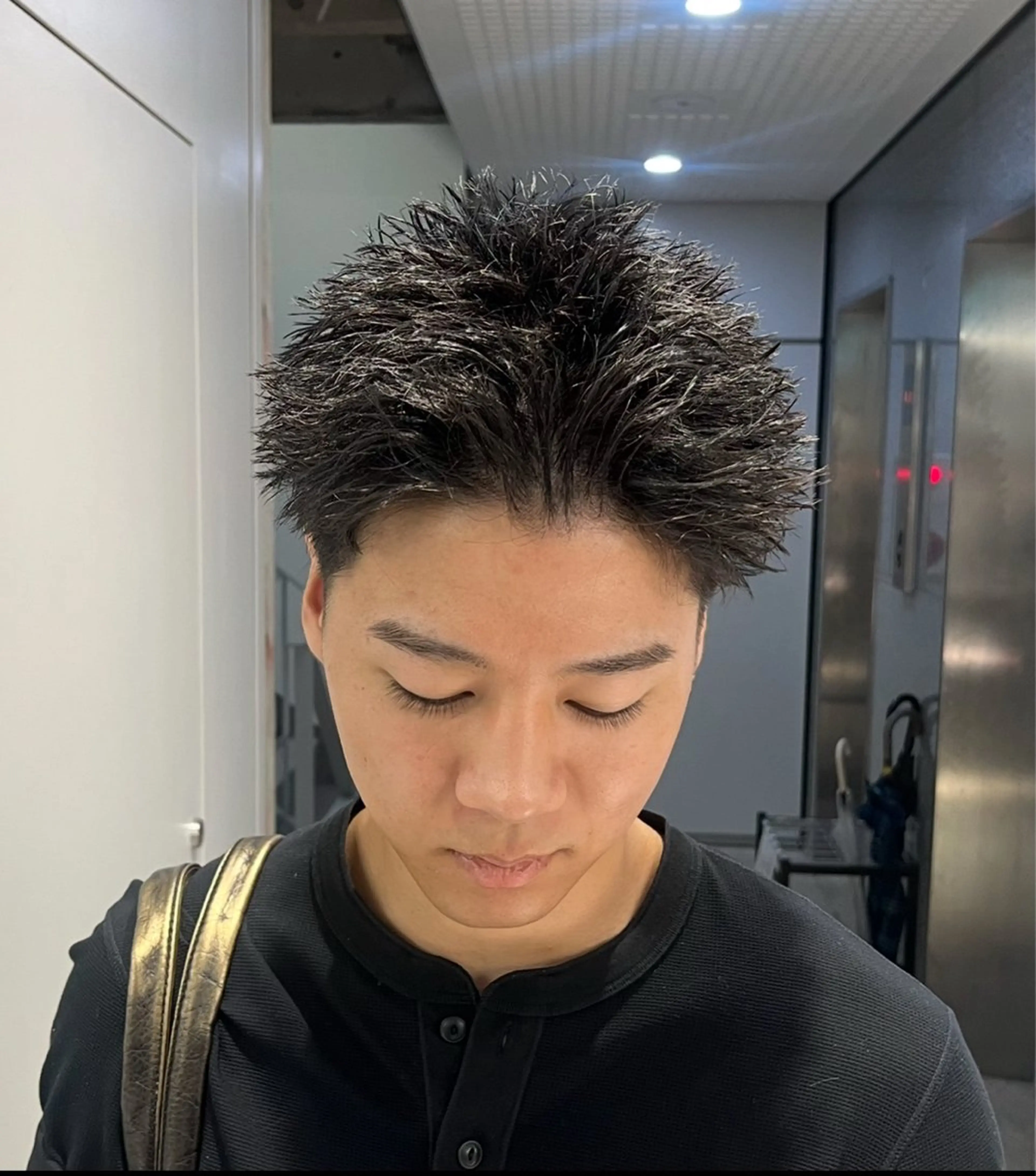 ショート カラー パーマ メンズ カット パーマ 🔥メンズ 特化🔥菊水皐暉🔥のヘアスタイル