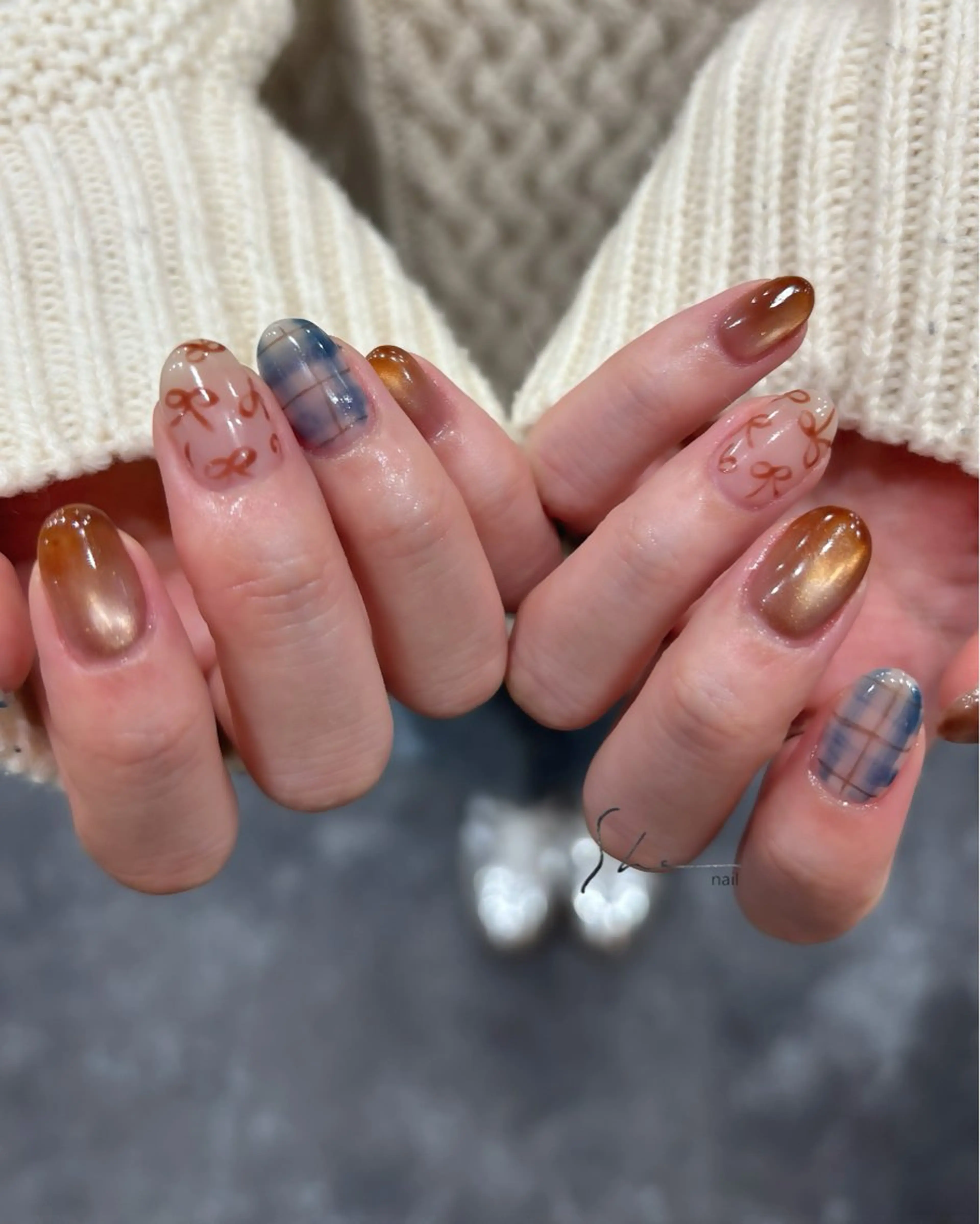 ネイル ハンドネイル SHE所属・SHE adusaのネイルデザイン