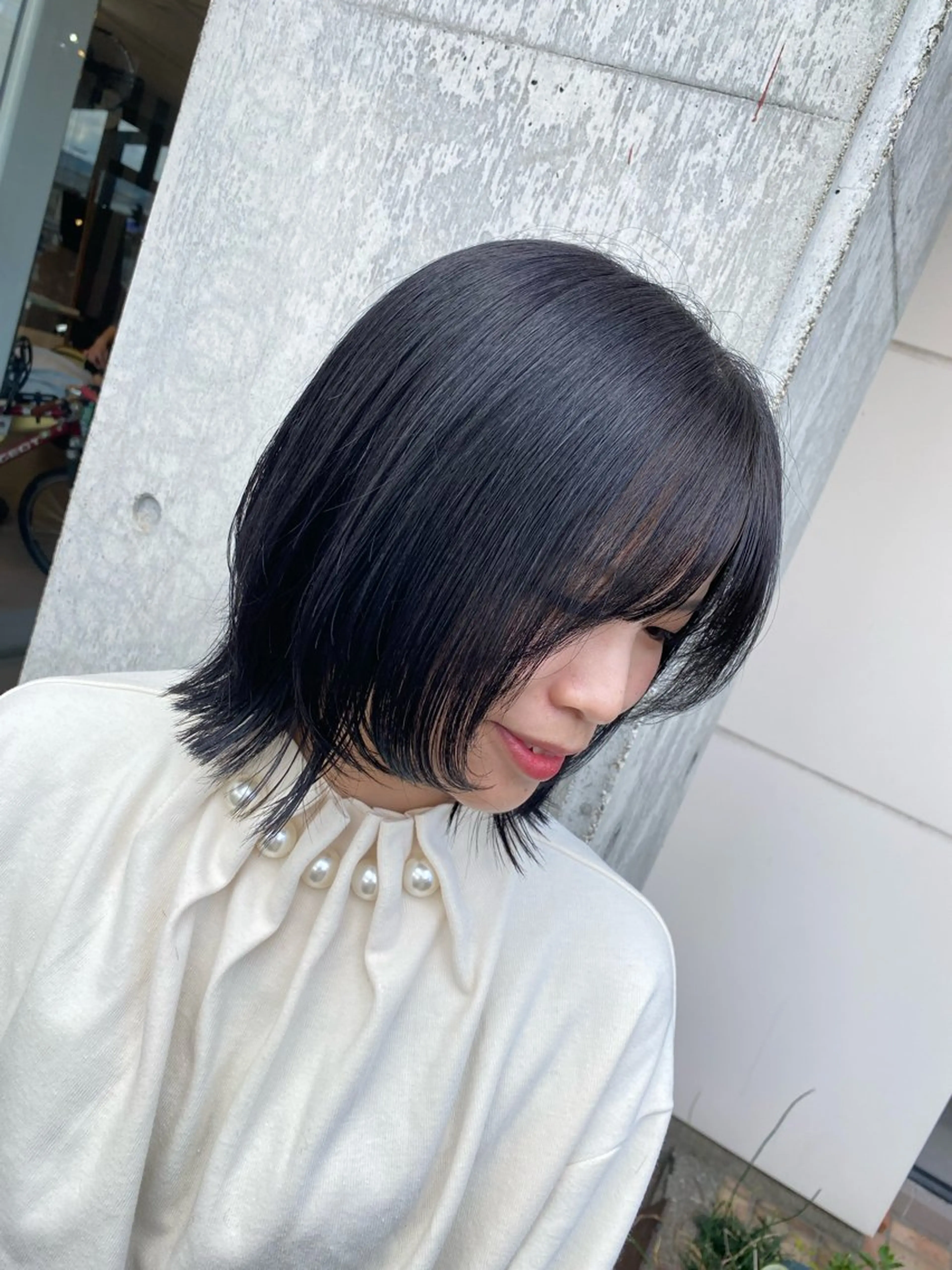 ショート ボブレイヤー ボブ レイヤーカット カット nook’所属・【nook’】 maiのヘアスタイル