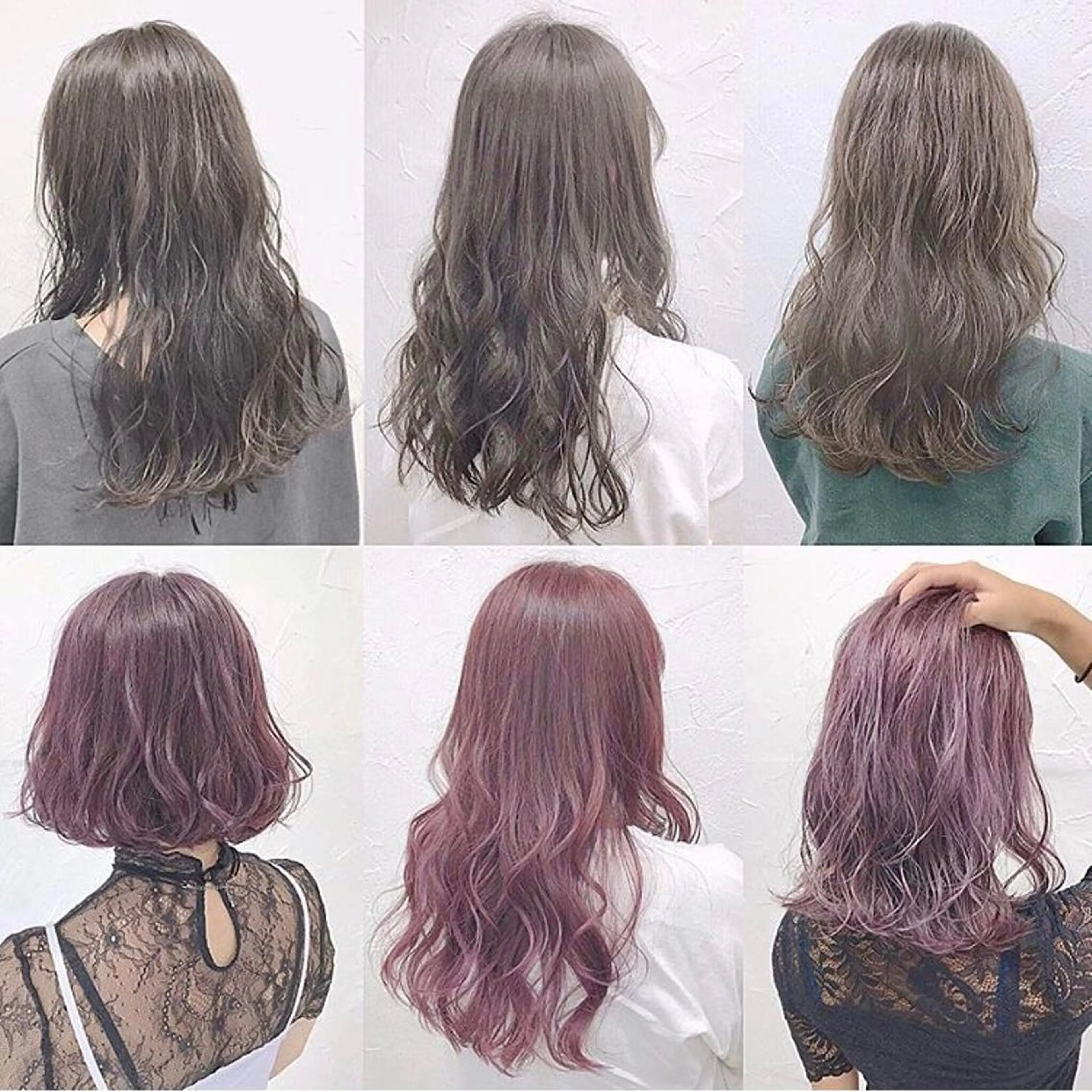 ミディアム カラー 透明感カラー グラデーションカラー グレージュ ハイライトカラー イルミナカラー ヘアカラー トリートメント ヘッドスパ ヘアセット 韓国ヘア＆透けカラー keita🇰🇷のヘアスタイル