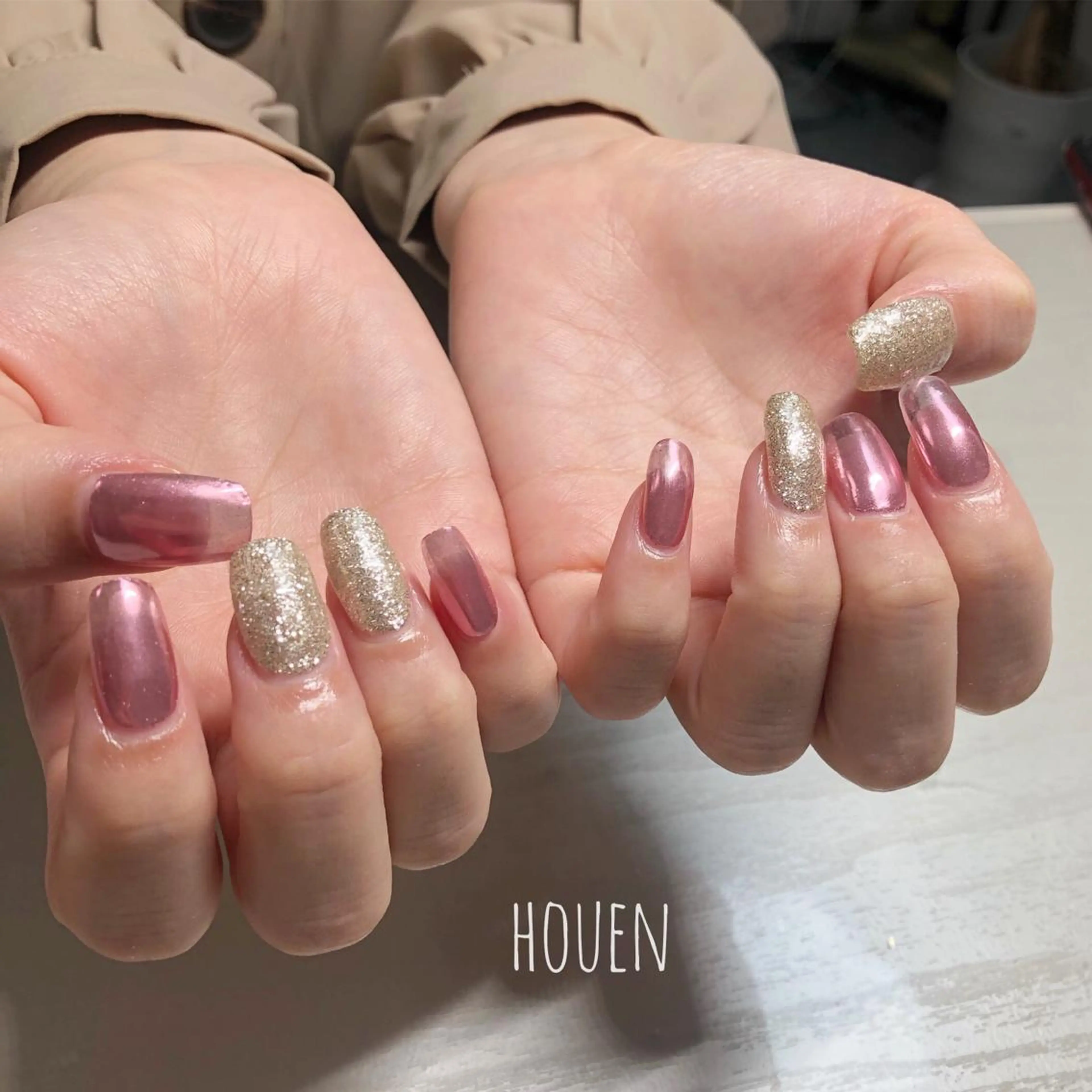 ネイル スカルプネイル I P'ink nail salon所属・I pinknail 韓国風·持ち込み専門のネイルデザイン