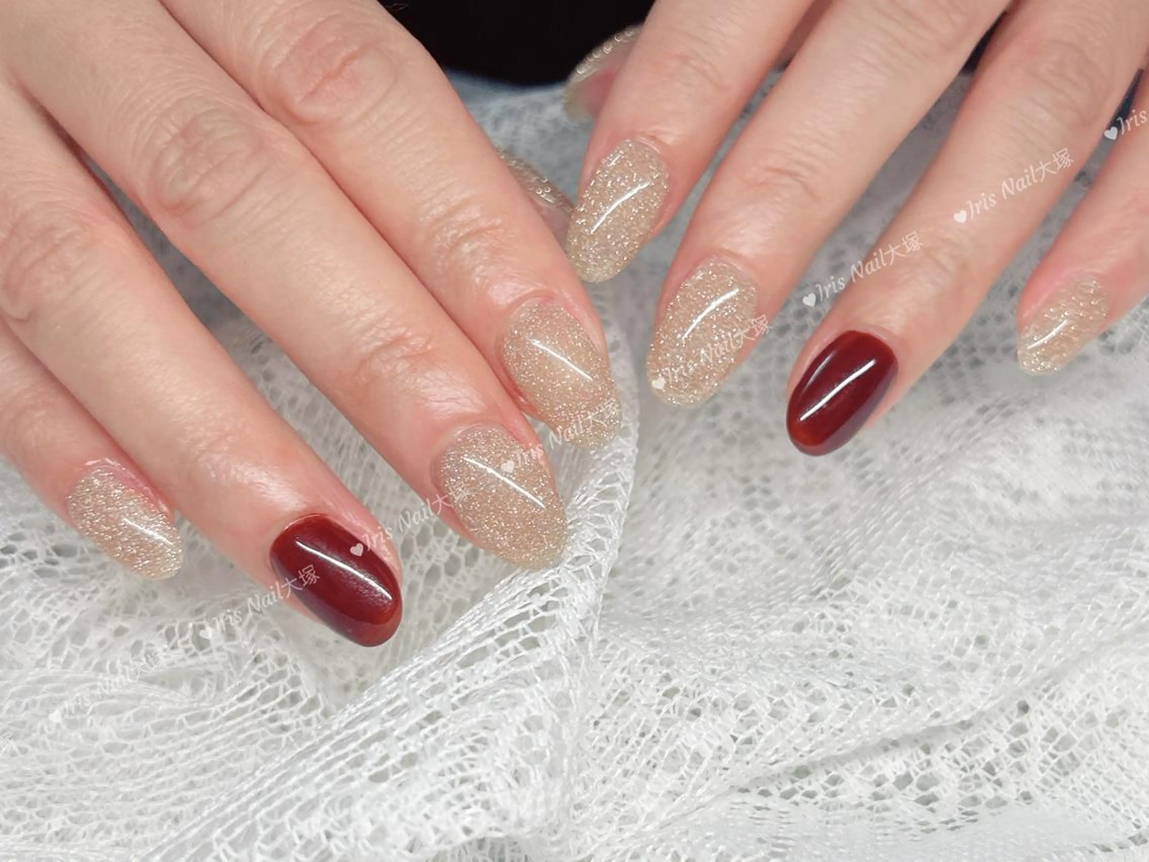 ネイル ハンドネイル ハンドケア 🍒IRIS Nail🌸のネイルデザイン