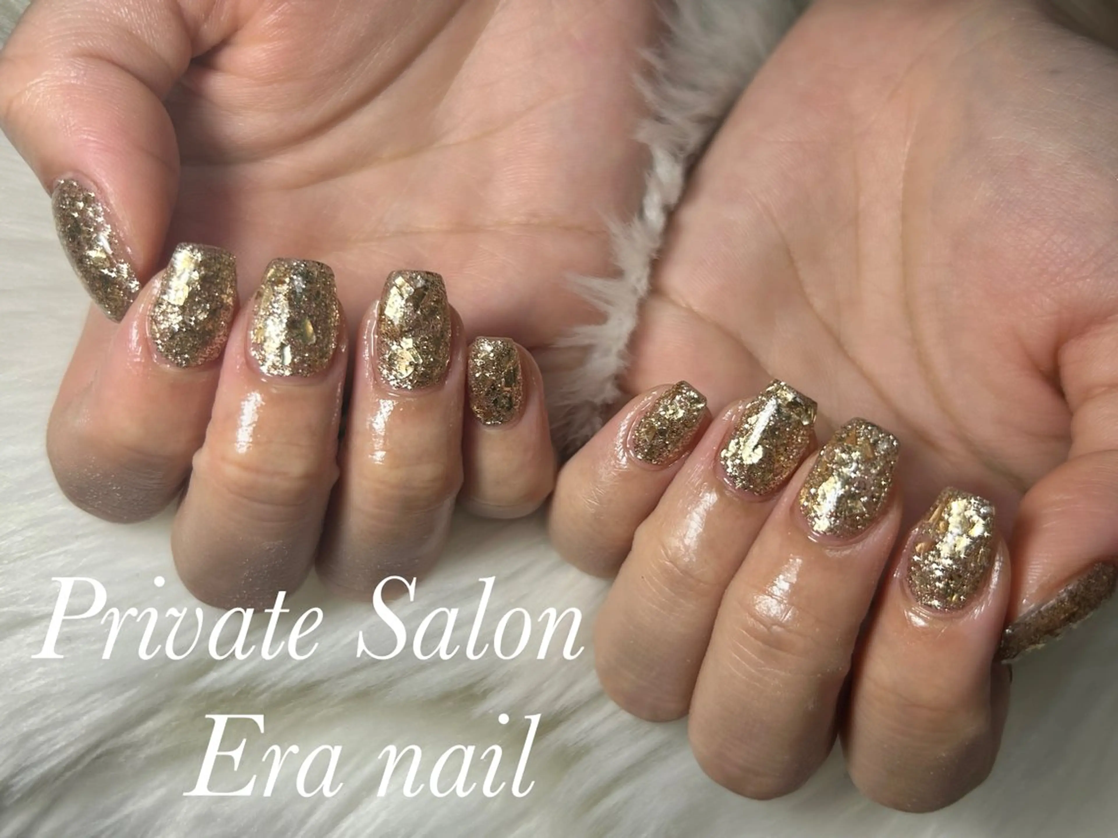 ネイル キラキラネイル ハンドネイル Era nailのネイルデザイン