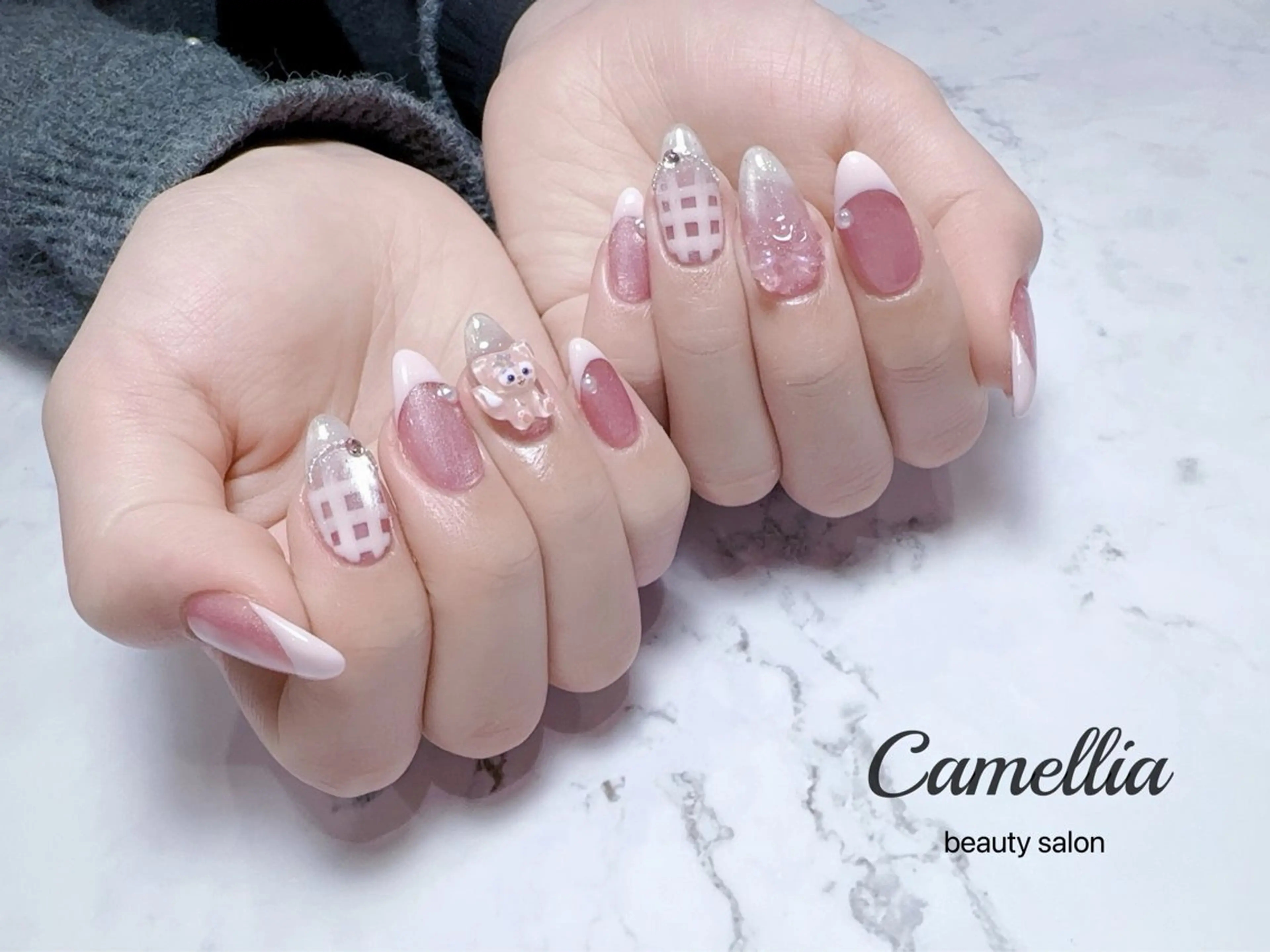 ネイル ハンドネイル ハンドケア Camellia nail salonのネイルデザイン