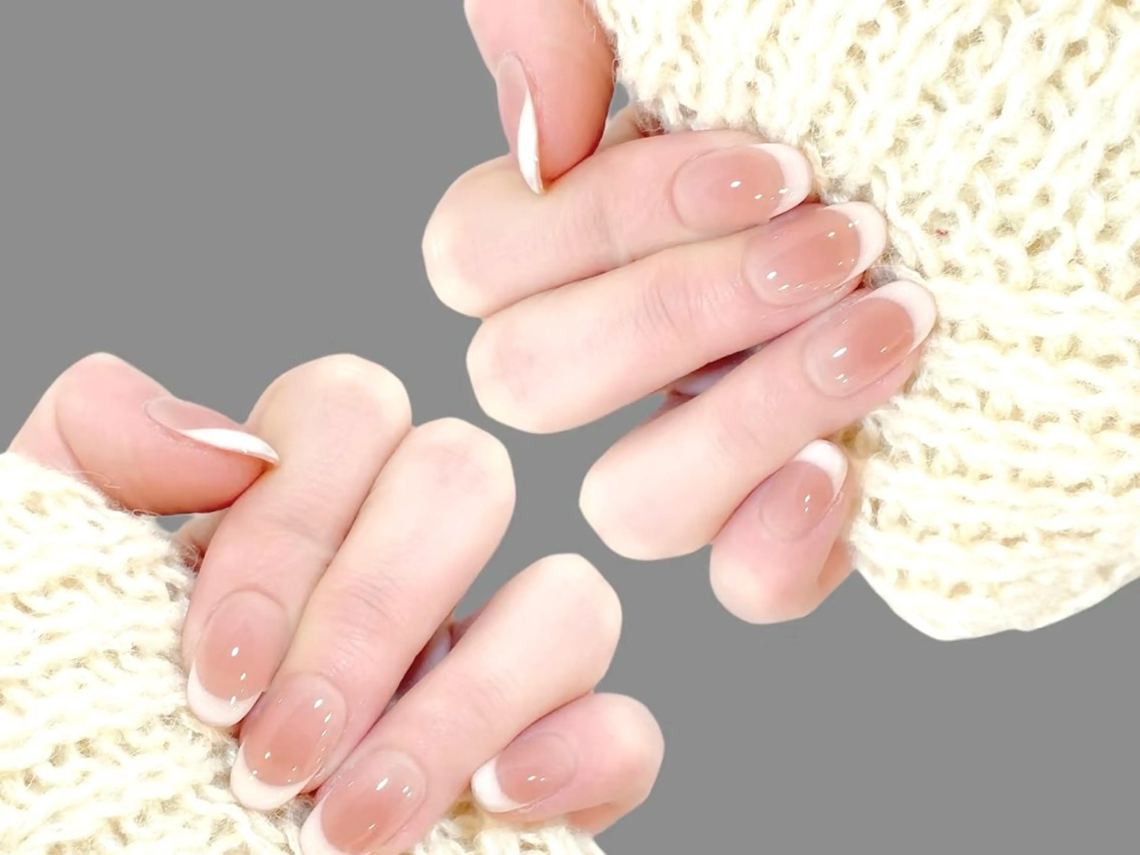 ネイル フレンチネイル マグネットネイル マグネットフレンチ ハンドネイル ハンドケア DarkHoney 池袋店のネイルデザイン