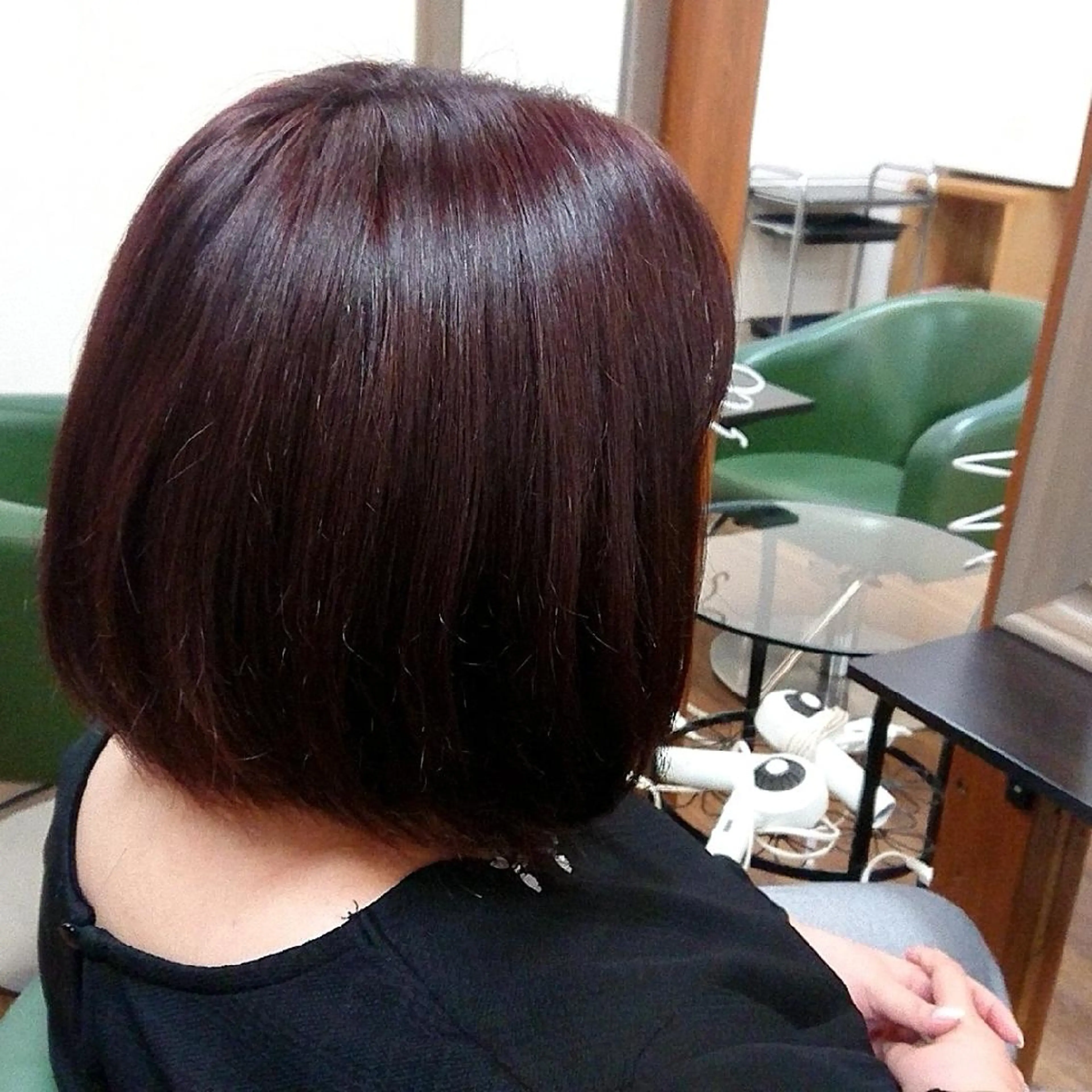 ショート ヘアカラー トリートメント 渡辺 康行のヘアスタイル