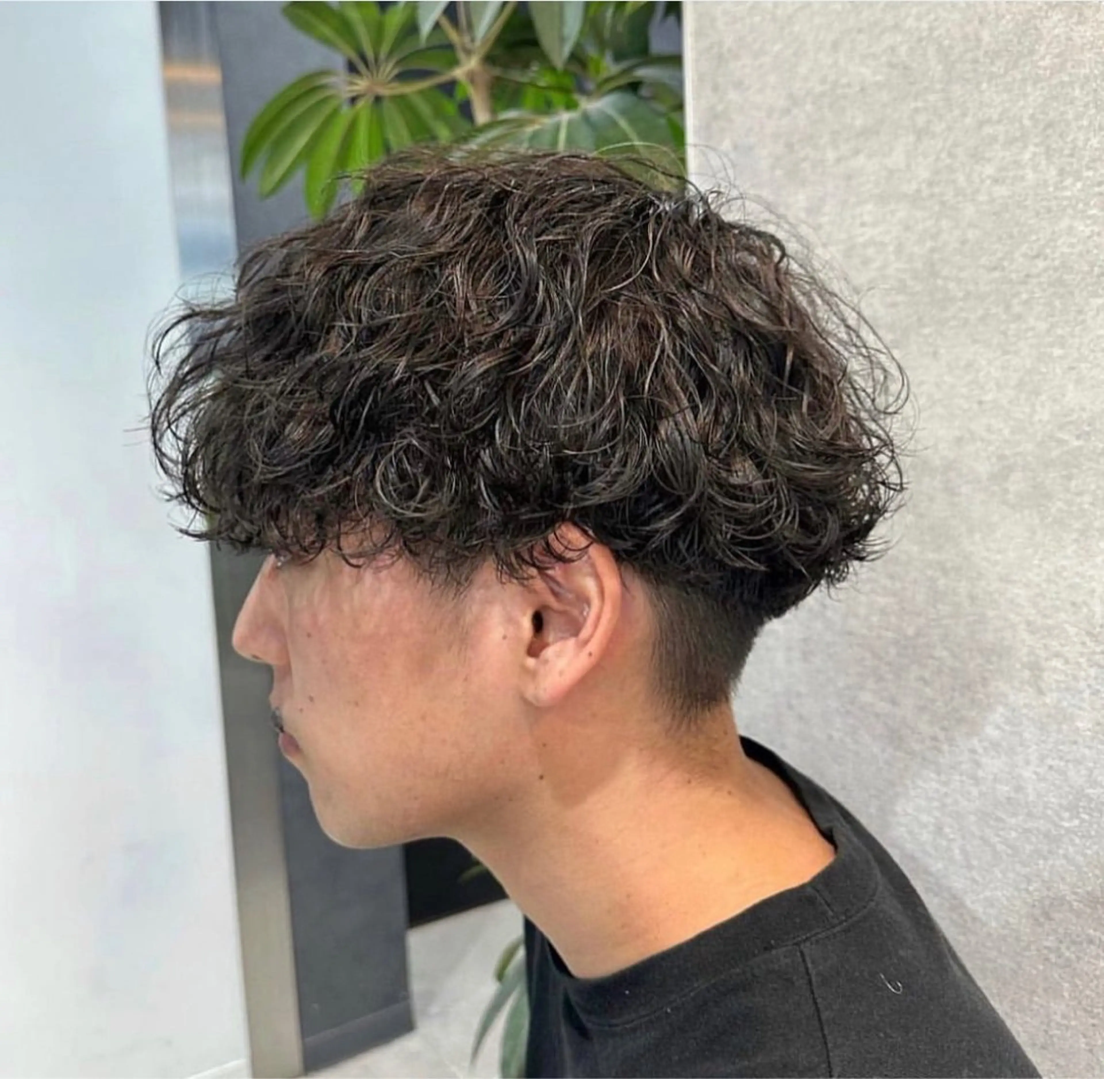 ショート カラー パーマ メンズ カット パーマ 🔥メンズ 特化🔥菊水皐暉🔥のヘアスタイル