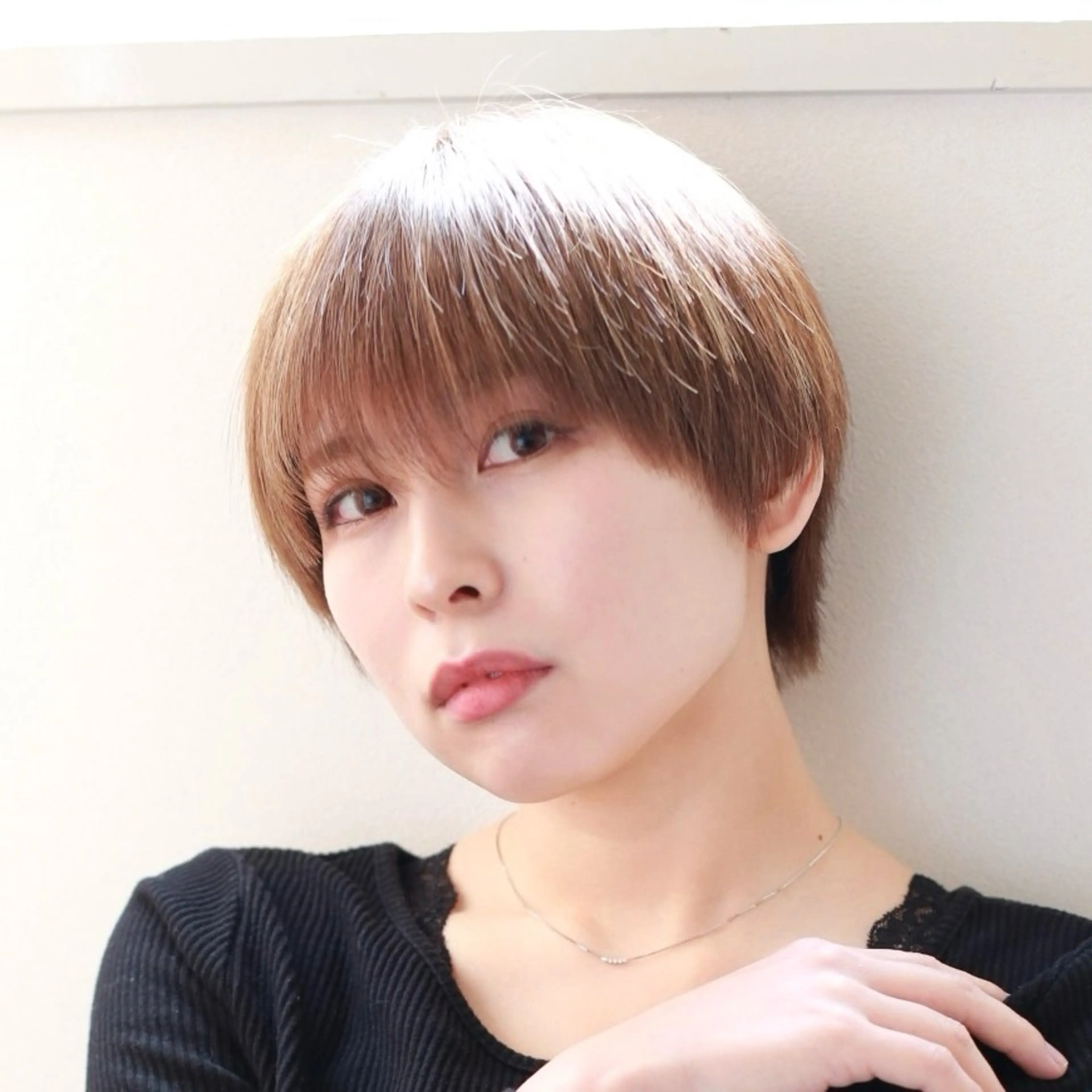 ショート カット ガレリアエレガンテ名駅店所属・【ショート/ボブ 丸みショート】深萱のヘアスタイル