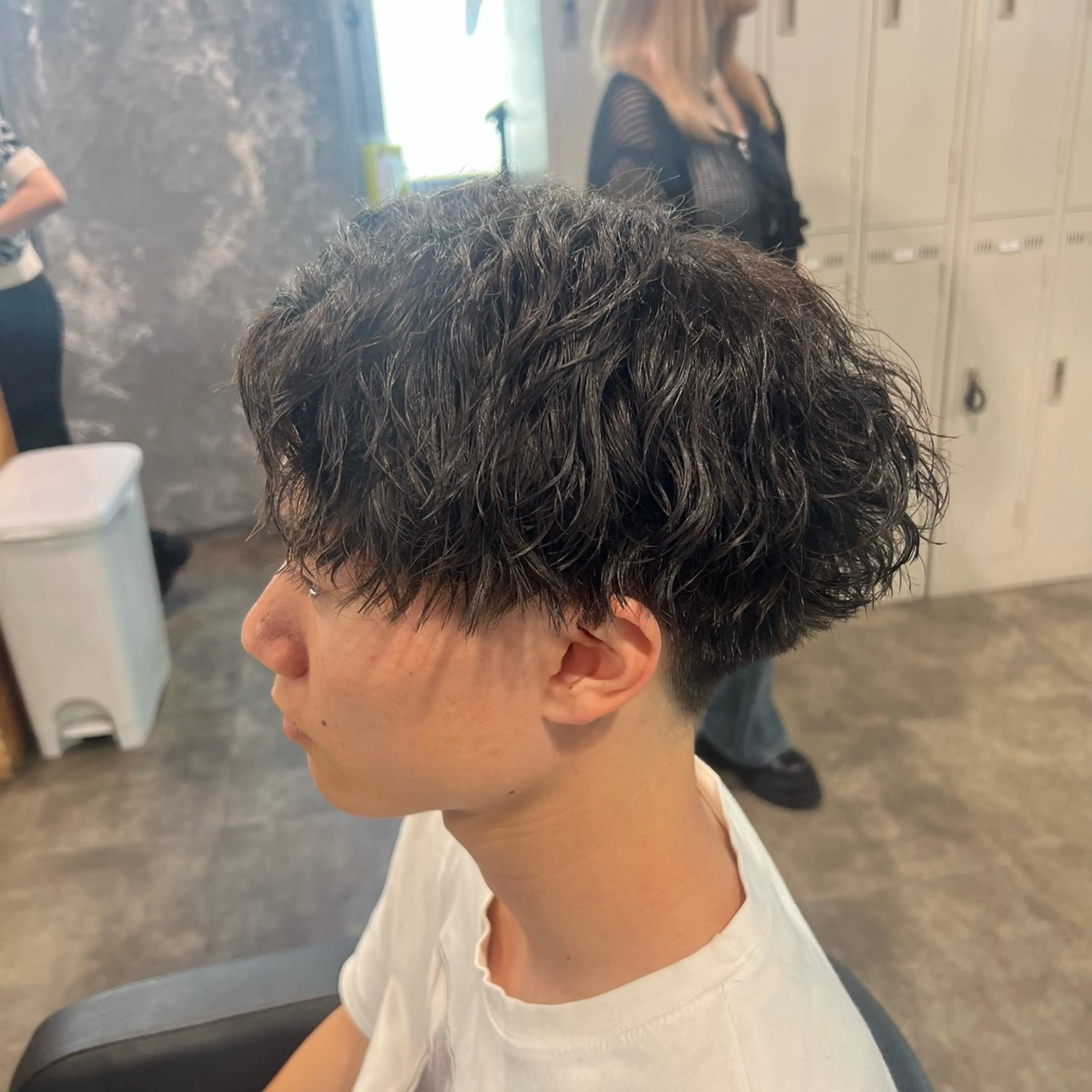 メンズ カット パーマ フェザーパーマ職人 🪽yutoのヘアスタイル