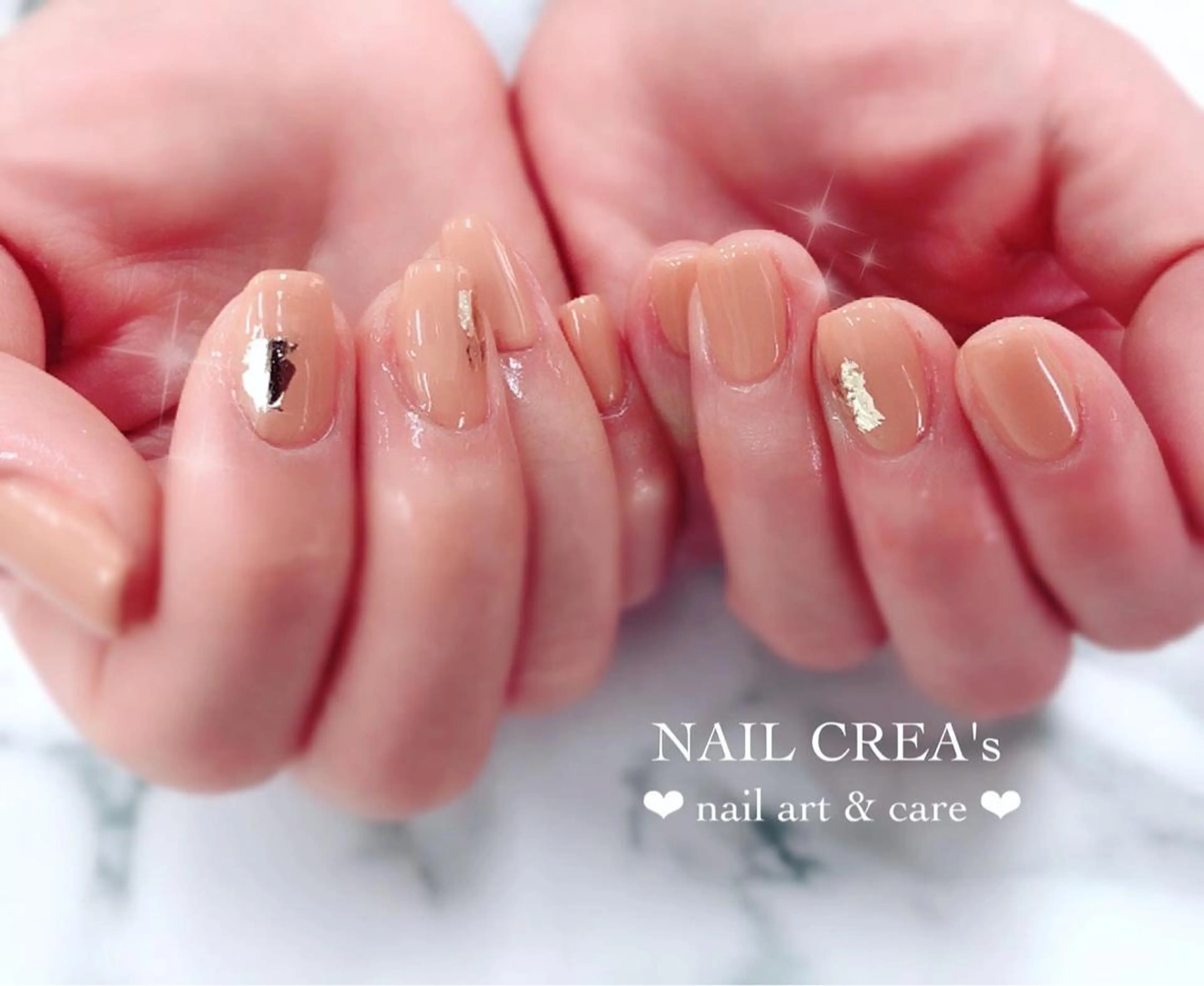 【ハンド】【まずはお試し♡シンプルコース】オフ無料❤️2色までカラーチョイスOK◎甘皮ケア込♥️の写真