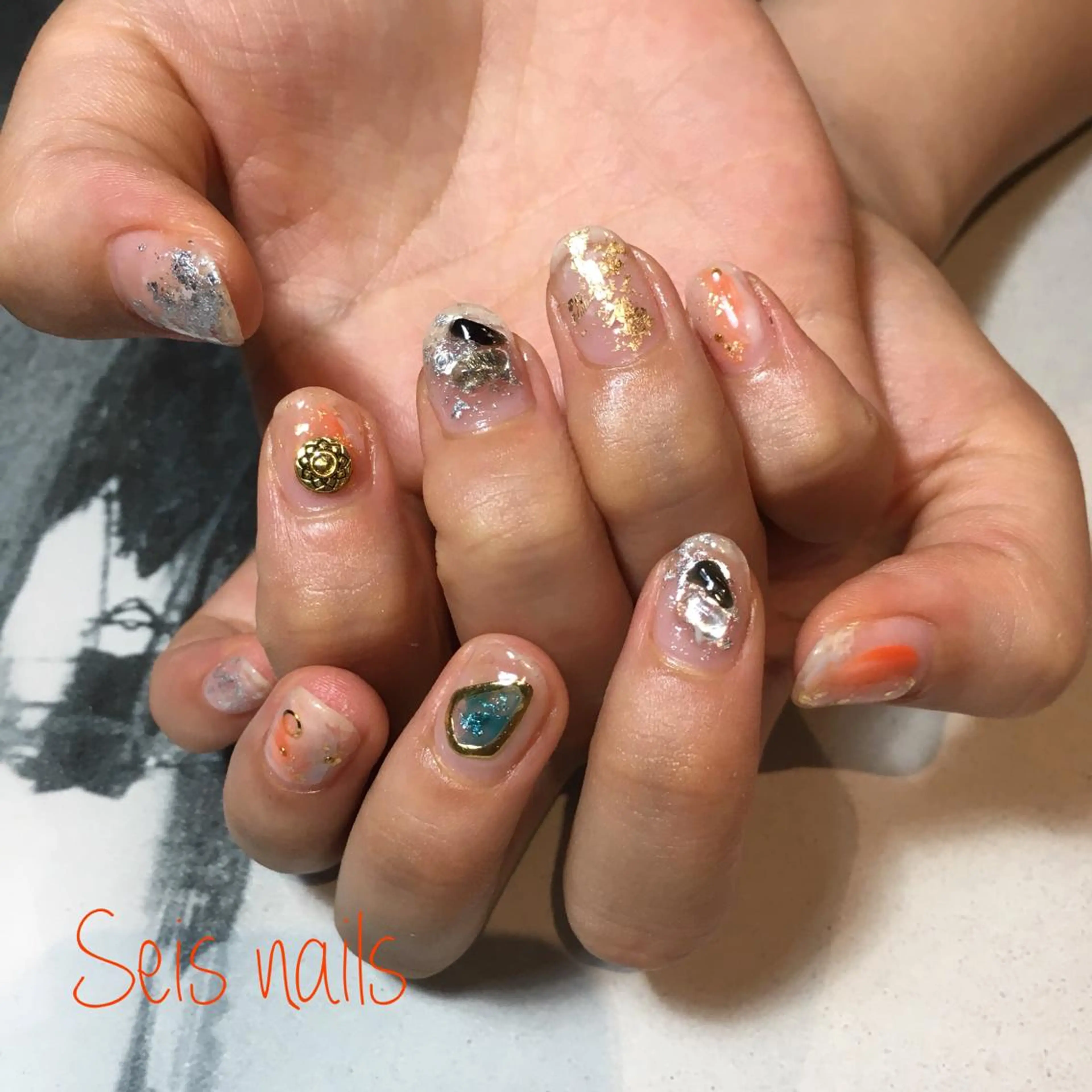 ネイル ハンドネイル Seis Shihoのネイルデザイン