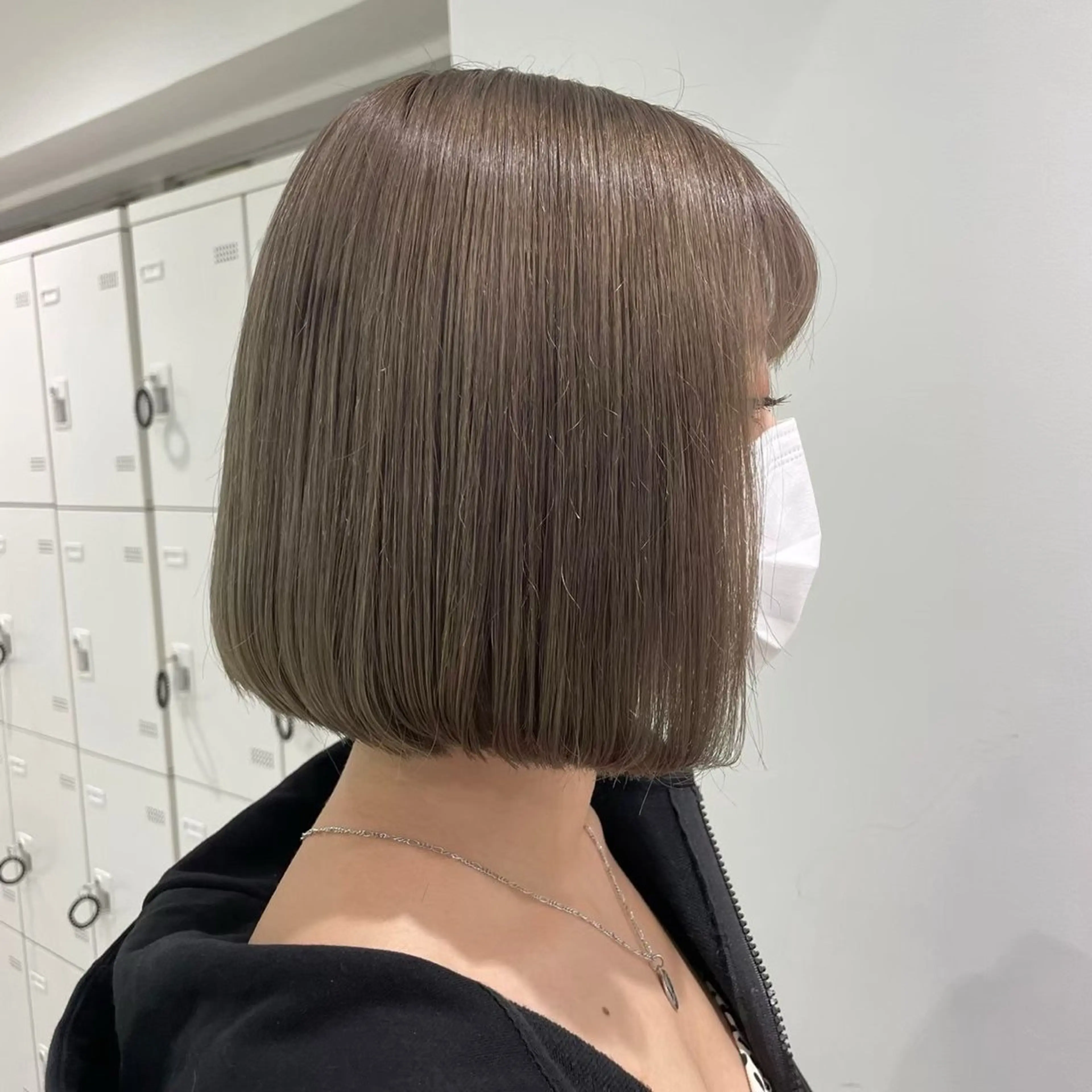 【パツッと感が可愛い】ボブカット+髪質改善トリートメント(内部補修トリートメント)🎀☆*:.。.の写真