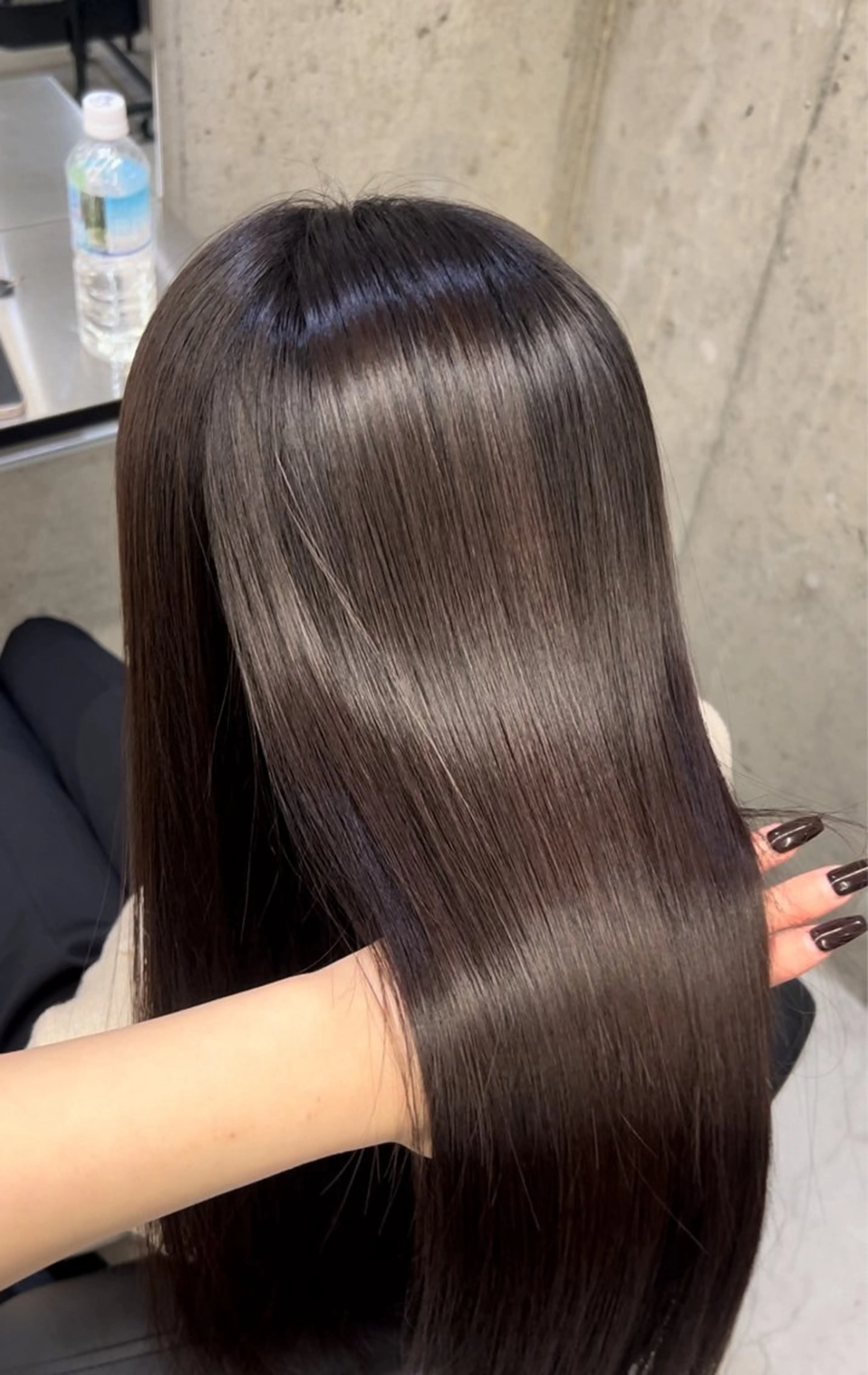 ロング 縮毛矯正 ヒナ .のヘアスタイル