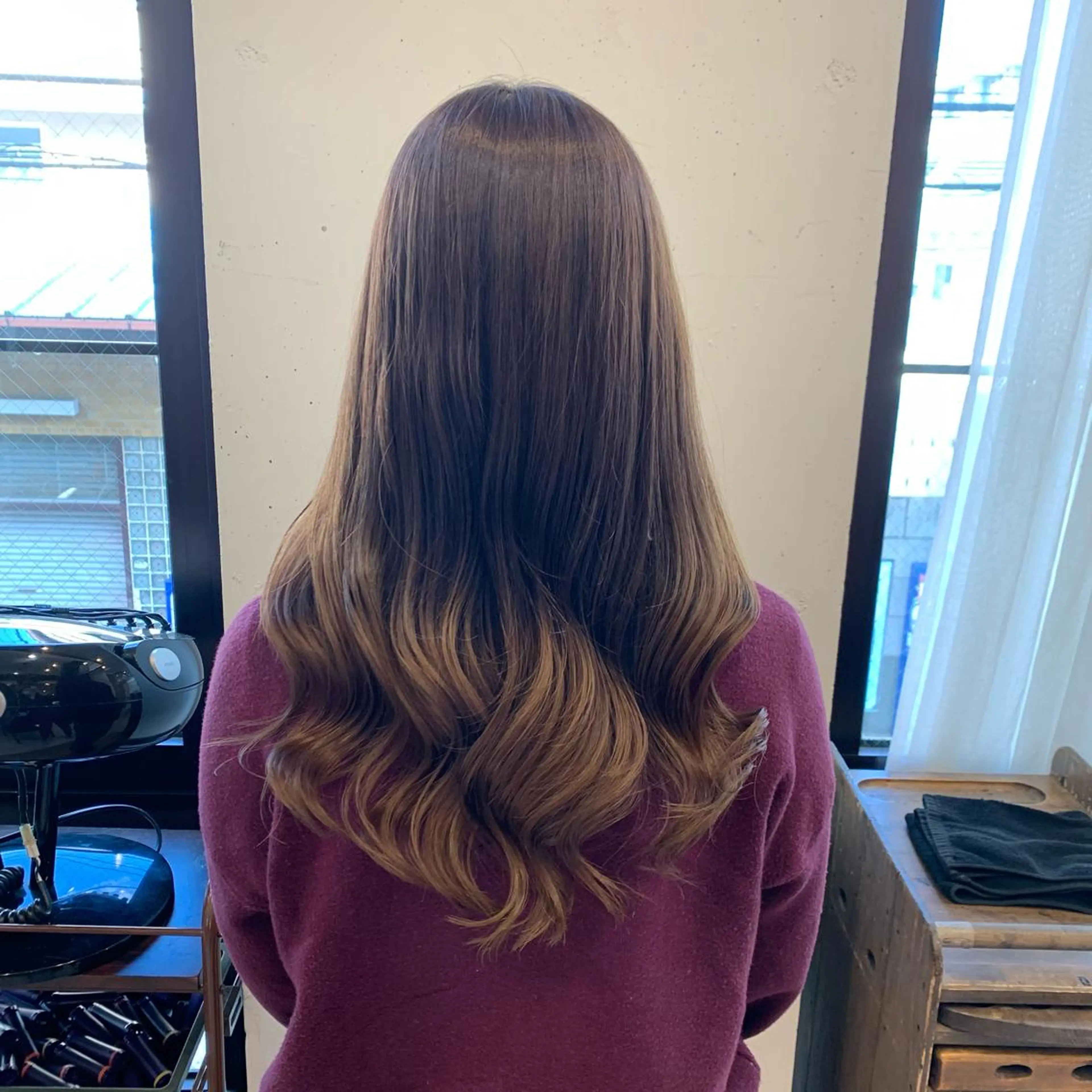 ロング カラー まろやかカラー🤎 みなとまほのヘアスタイル