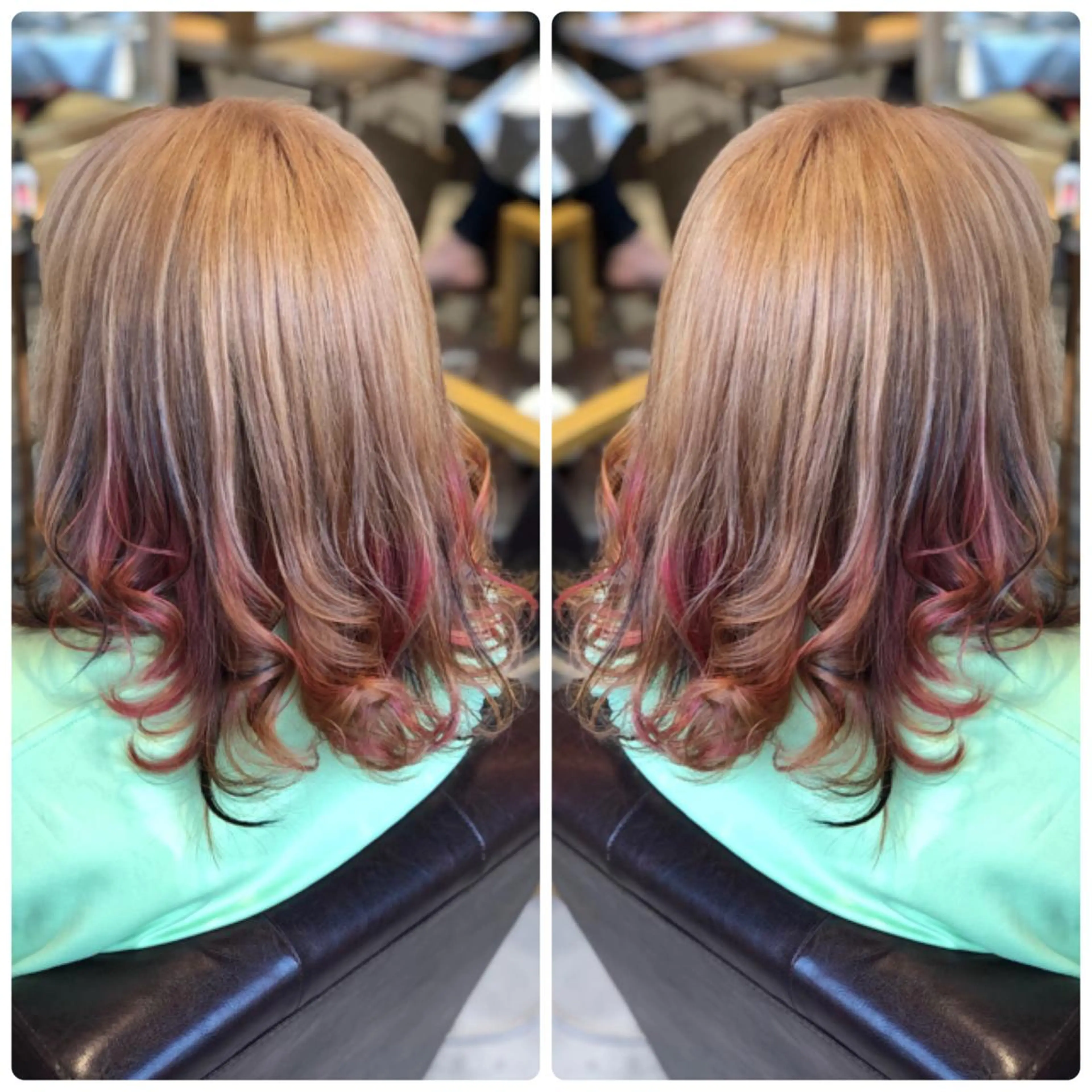 ミディアム カラー グラデーションカラー ハイライトカラー ハイライト 小山内 龍一郎 店長のヘアスタイル