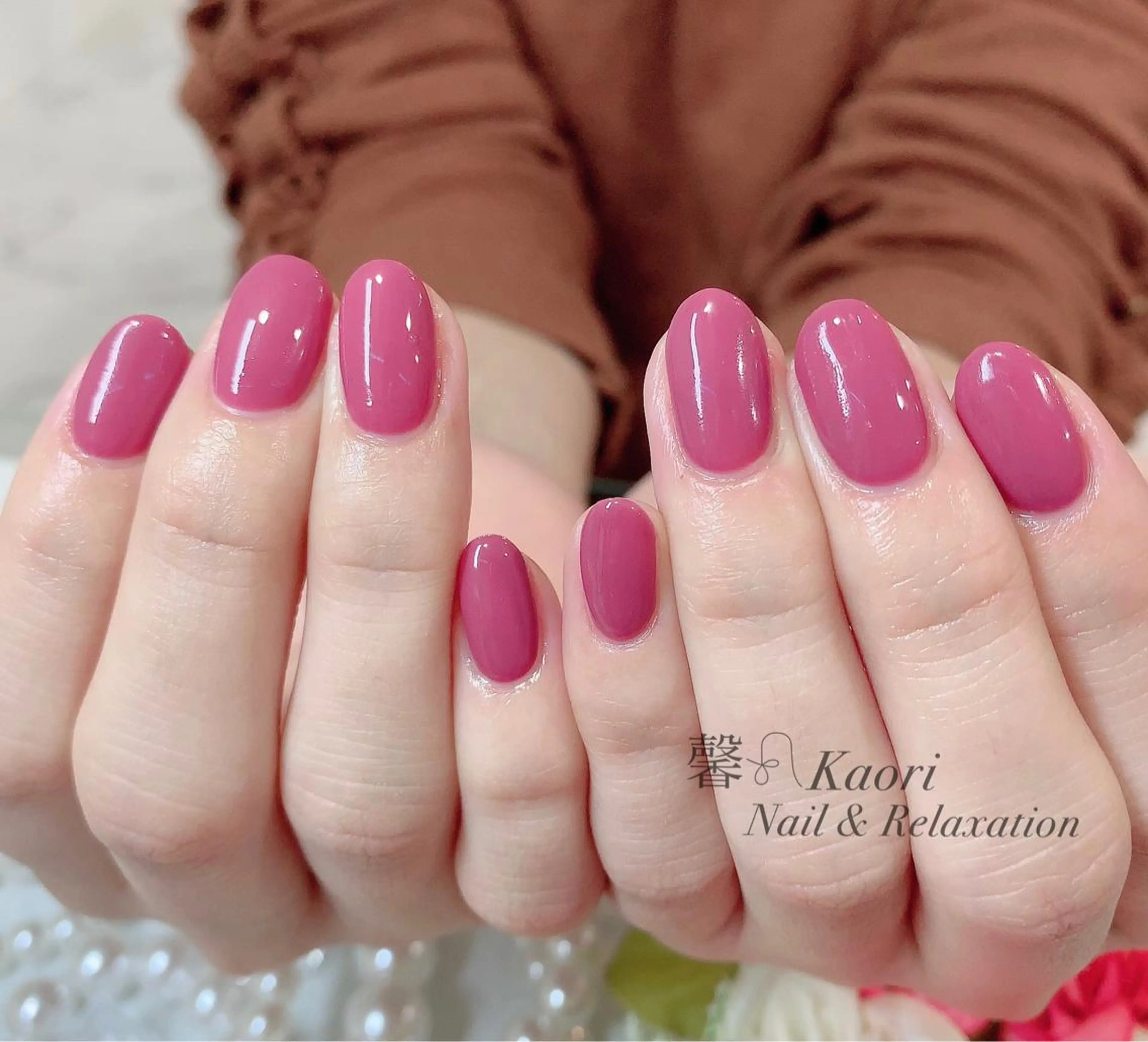ネイル ワンカラーネイル ﾌｨﾙｲﾝ専門ﾈｲﾙｻﾛﾝ彩 博多駅前店所属・ネイルサロン 彩 irodoriのネイルデザイン