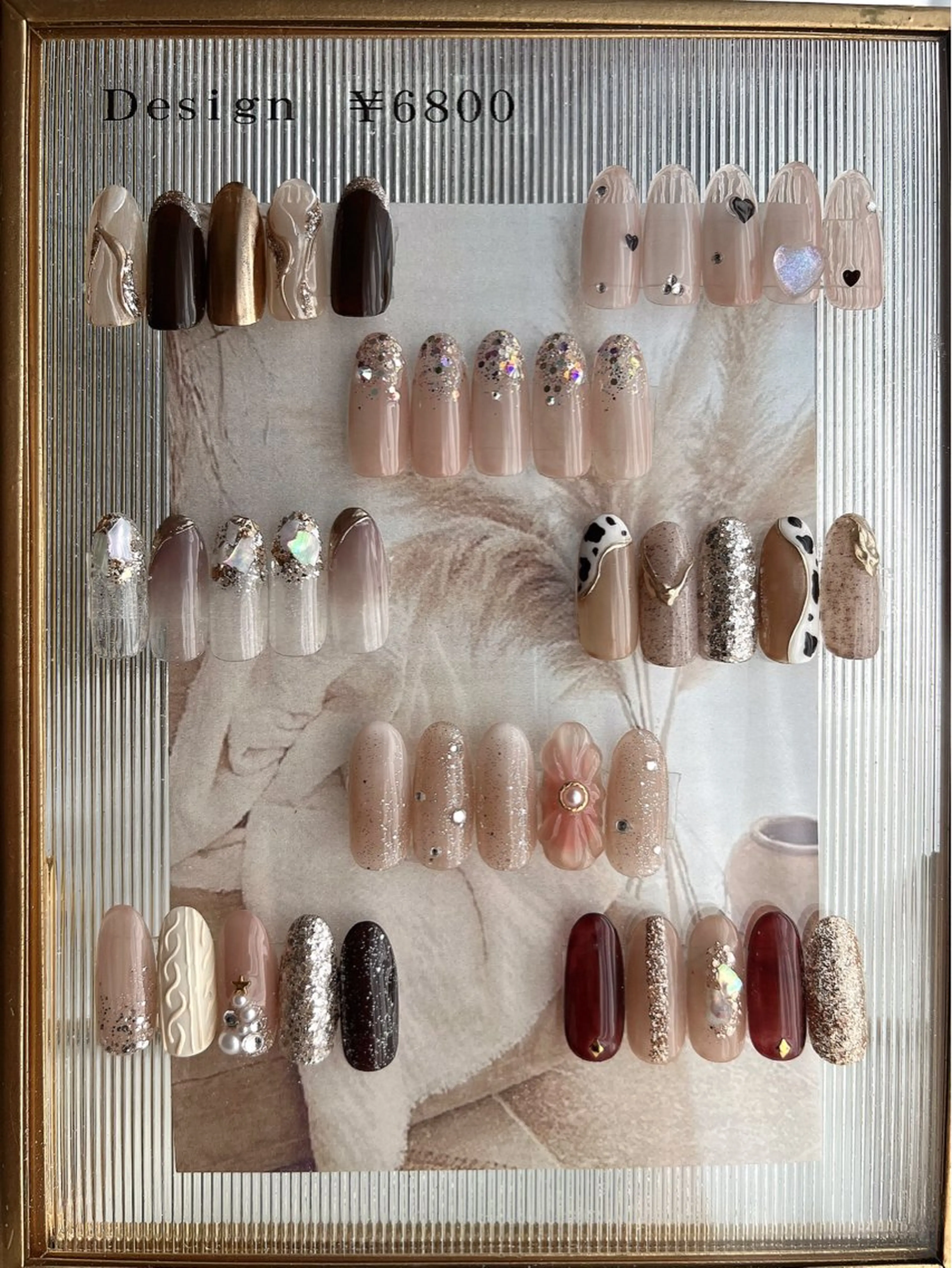 ネイル 韓国ネイル ハンドネイル nail salon Lauleaのネイルデザイン