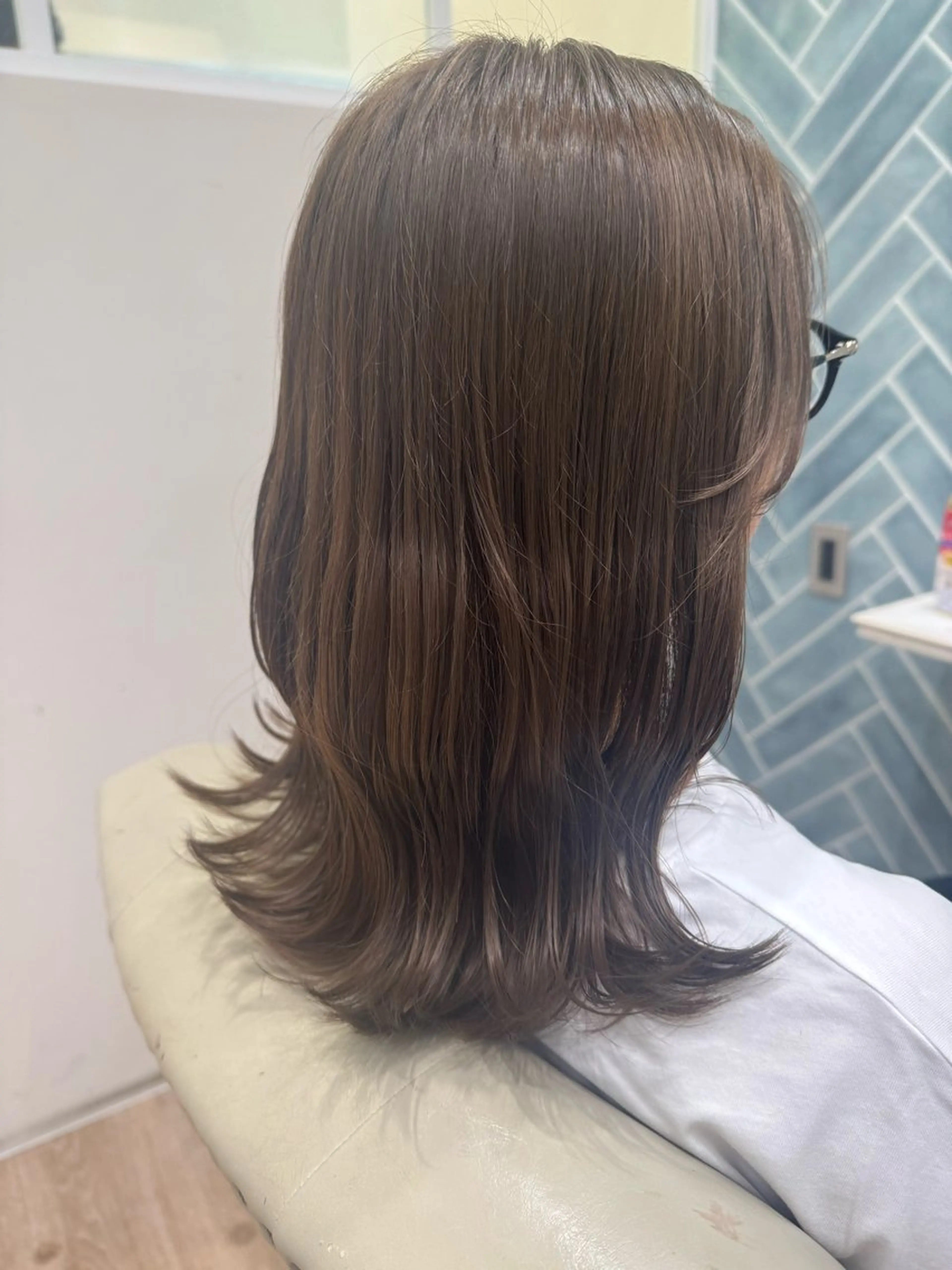 カラー ブリーチ ブリーチなしカラー TAMMY武蔵小杉所属・河添 麗菜のヘアスタイル