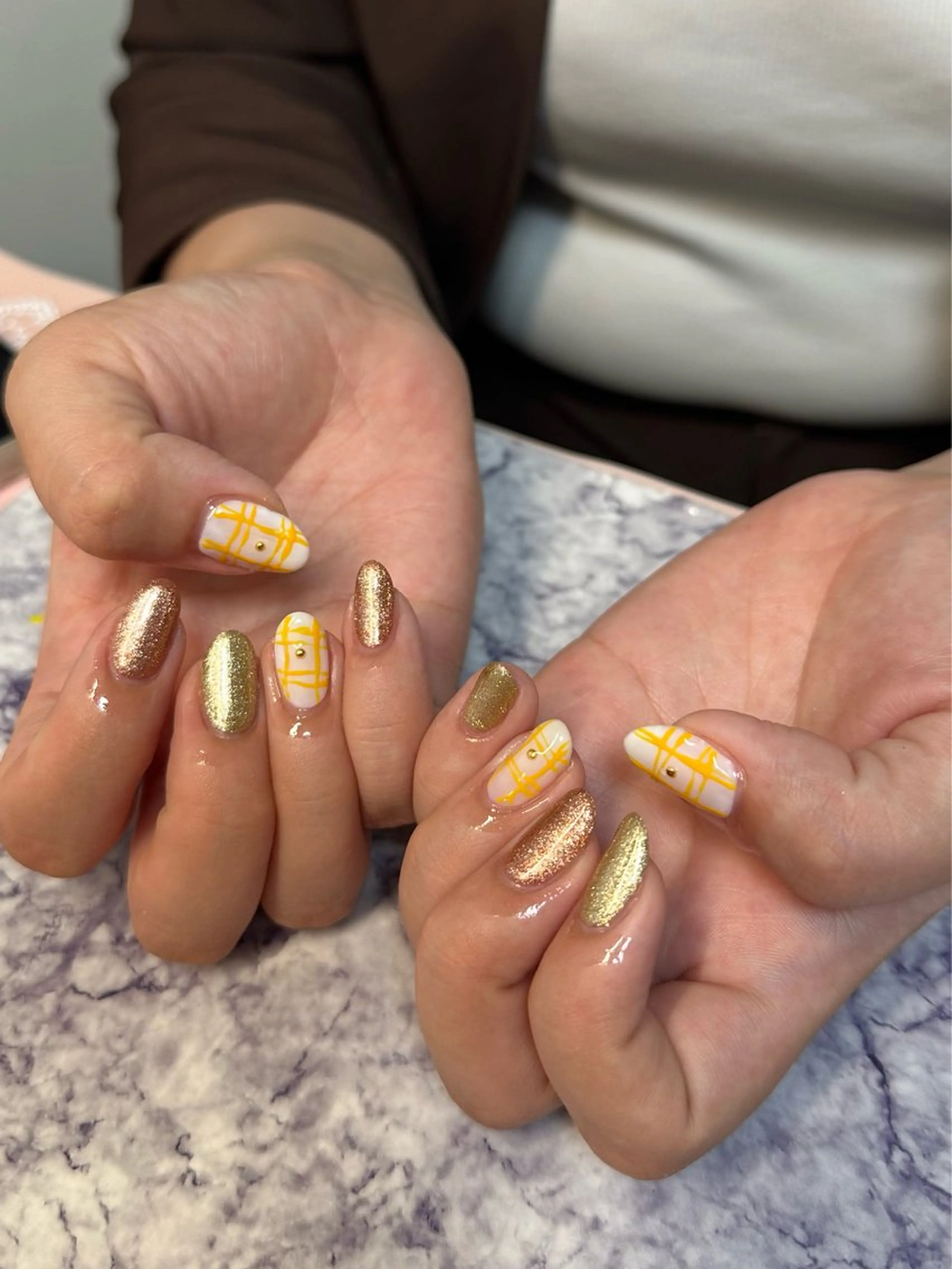 ネイル ハンドネイル フットネイル Pretzels🥨 【プレッツェル】ミウのネイルデザイン