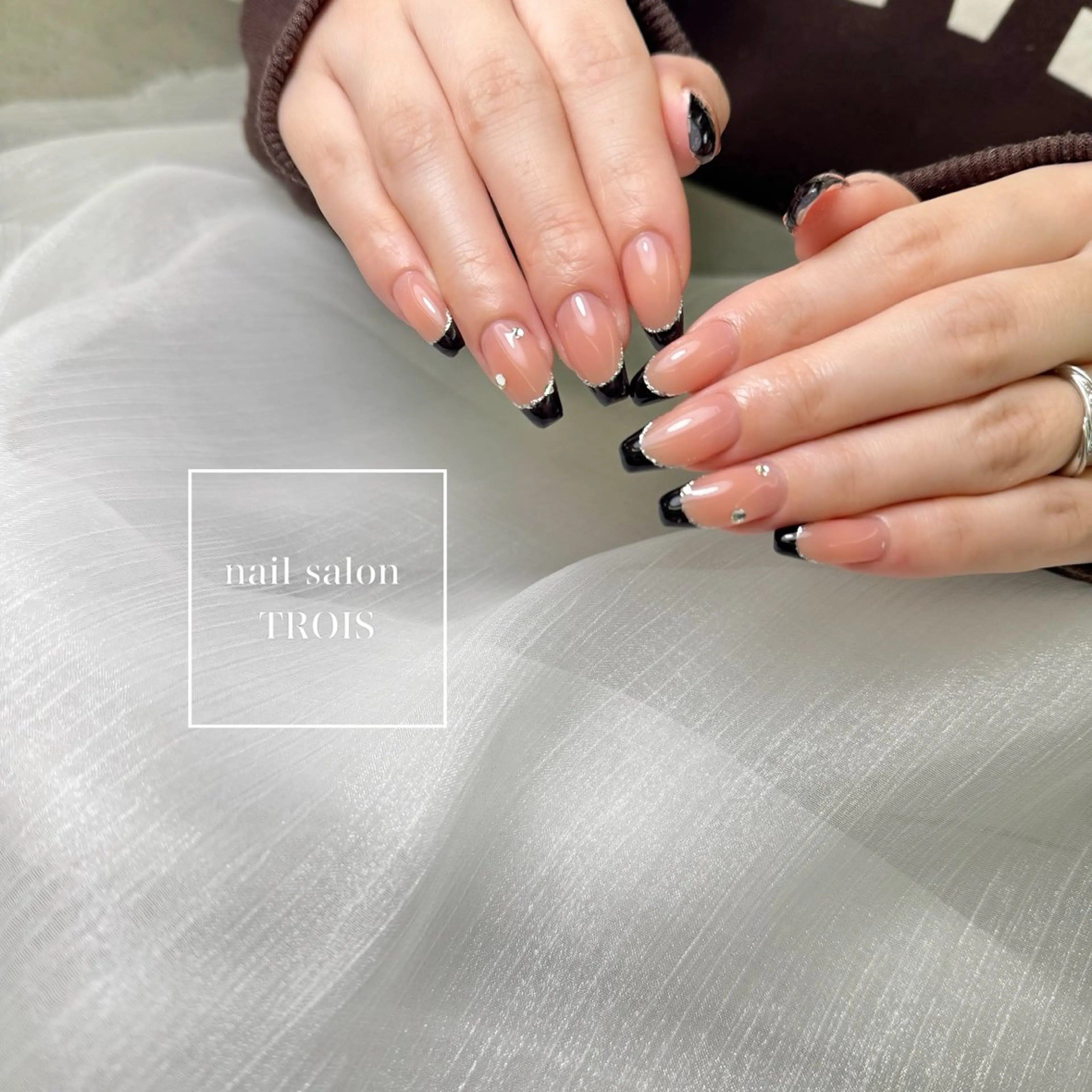 セミロング TROIS NAIL所属・Nail &eye TROISのネイルデザイン