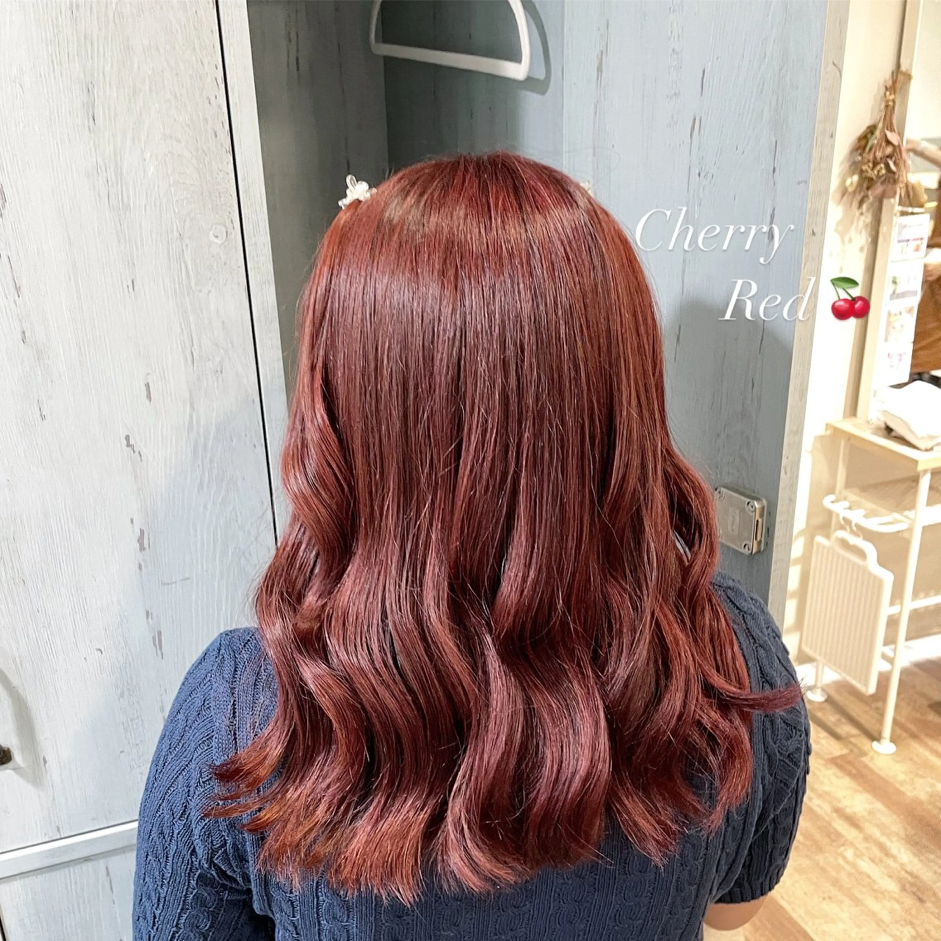 セミロング カット ヘアカラー トリートメント ピンク・ラベンダー/ レイヤー/NANAのヘアスタイル