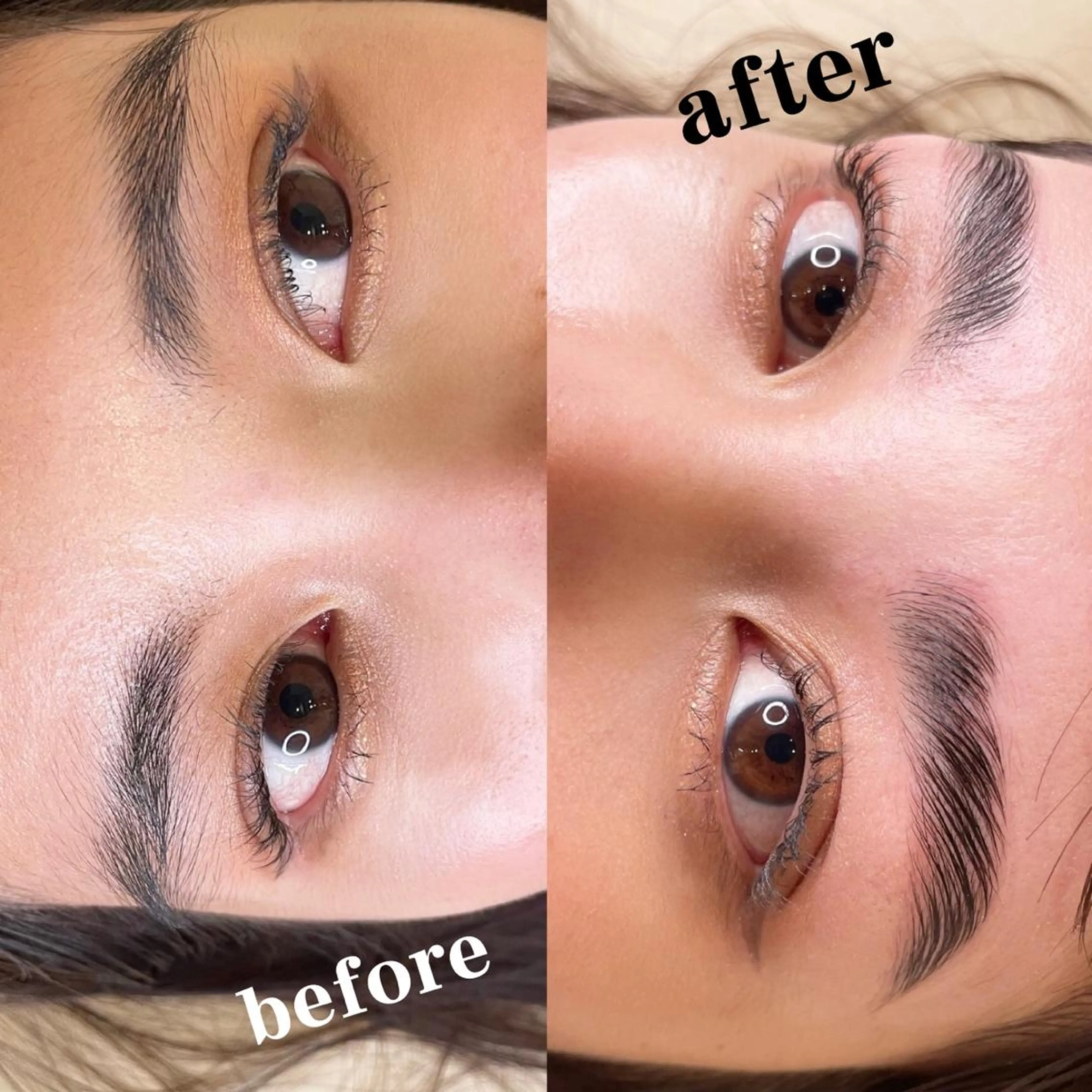 マツエク・マツパ アイブロウ ハリウッドブロウリフト 眉毛ワックス脱毛 times salon所属・ボウ🪞ヘアセット /マツパ/眉毛のヘアスタイル