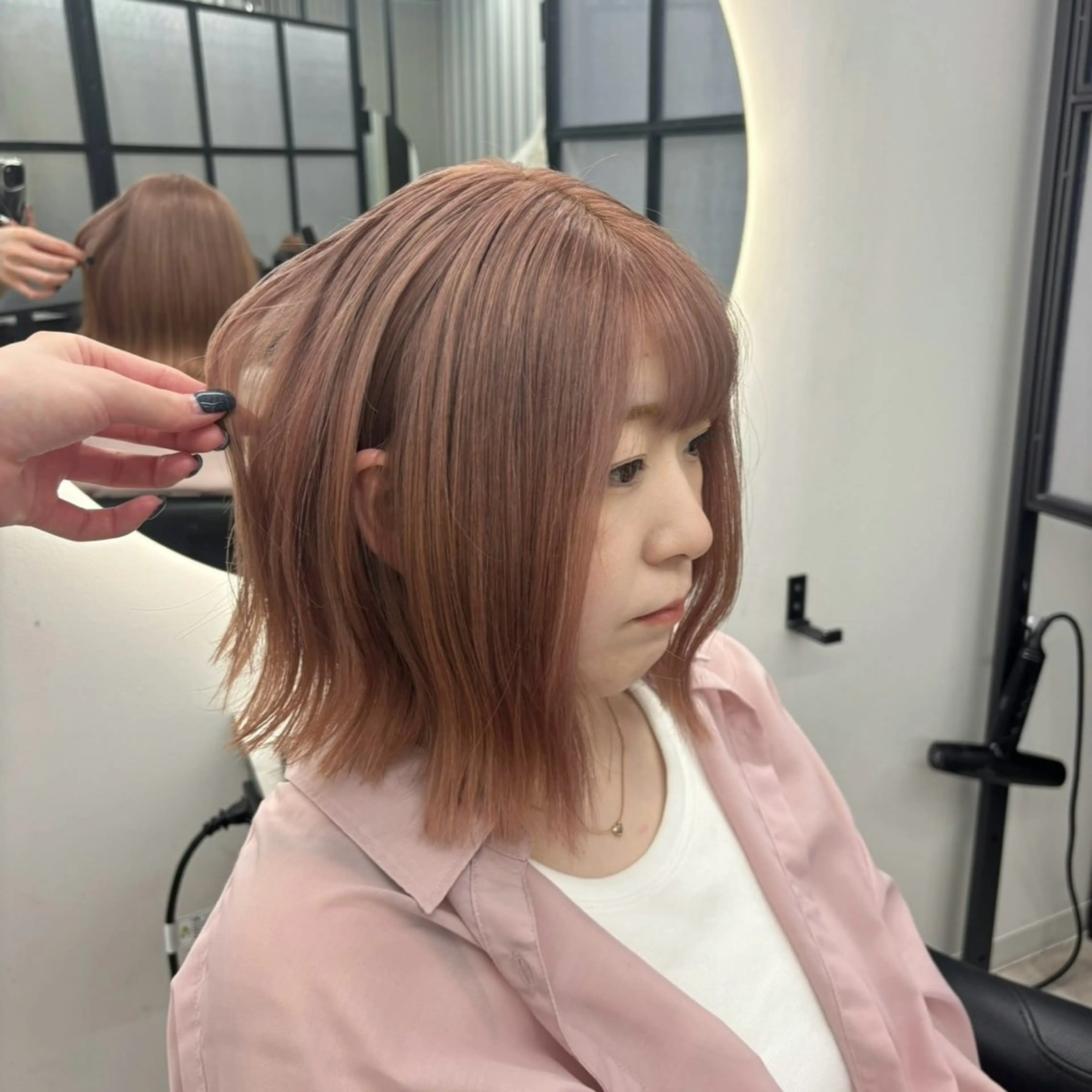 ミディアム カラー ヘアカラー Ren. 🦋デザインカラーのヘアスタイル