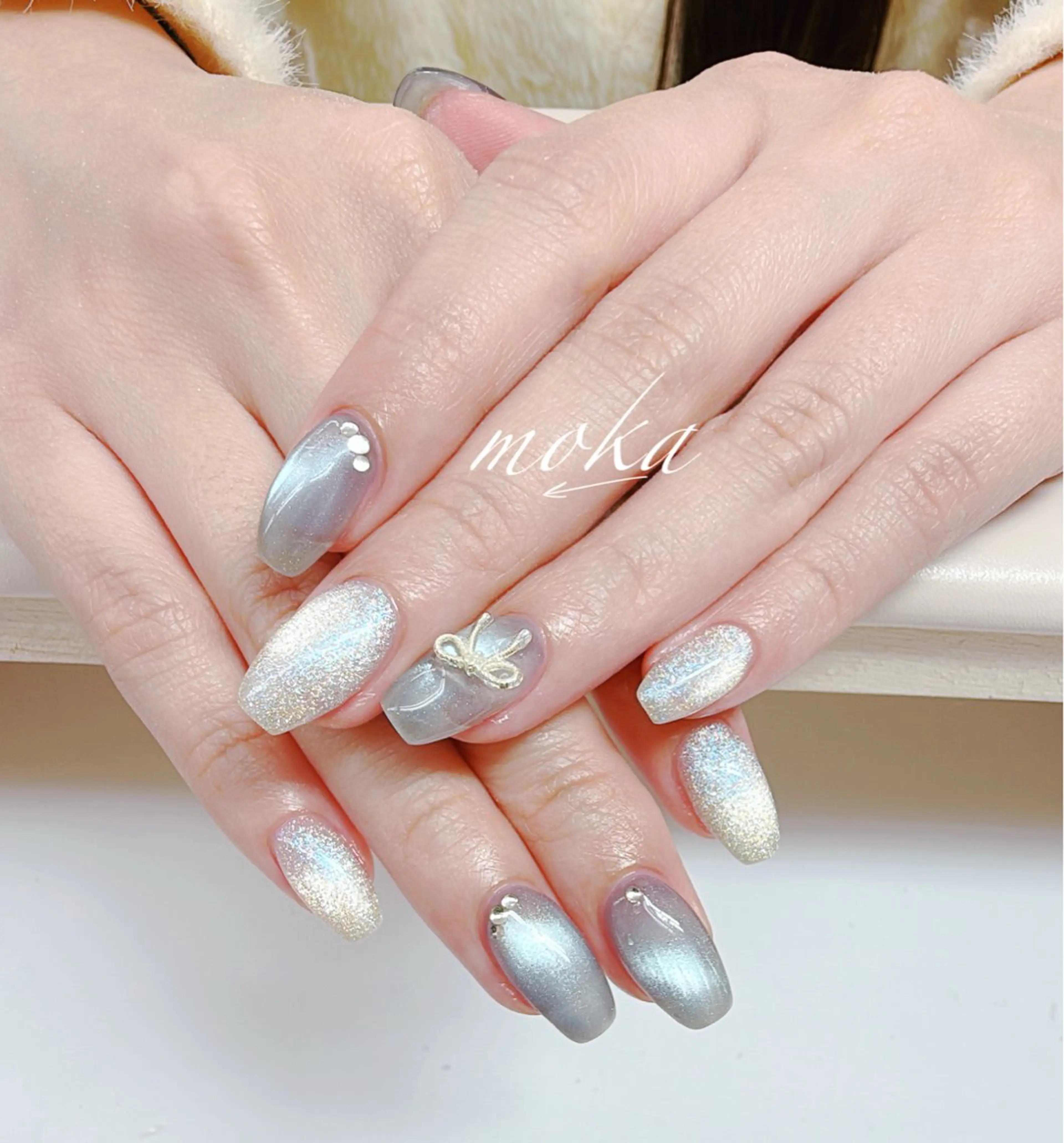 ネイル 胡蝶蘭レディースサロ ンNailMOKAのネイルデザイン