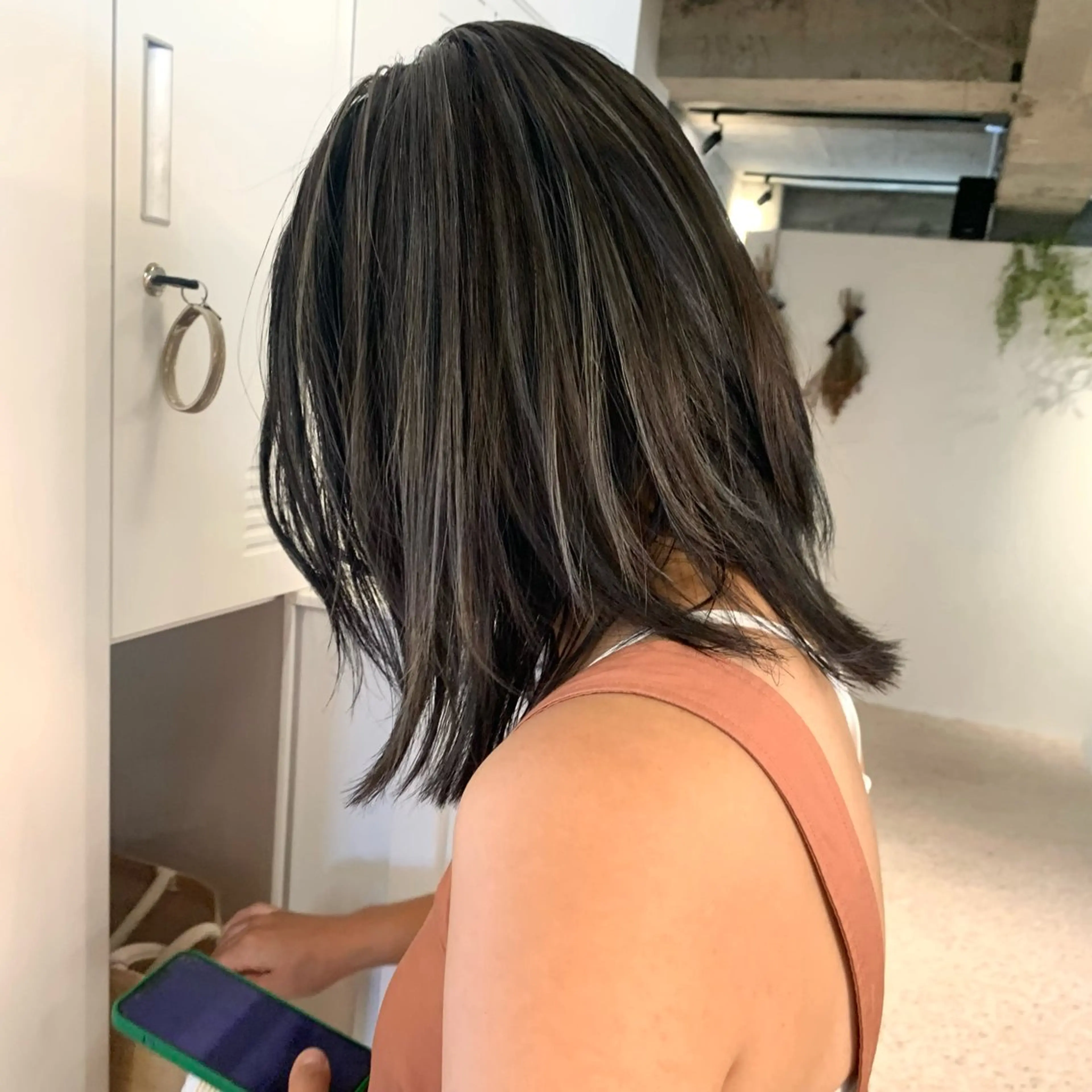 ミディアム ヘアカラー TONUKOA RUA下北沢店【トヌコア ルア】所属・丸山璃子 /パーマ/レイヤーのヘアスタイル