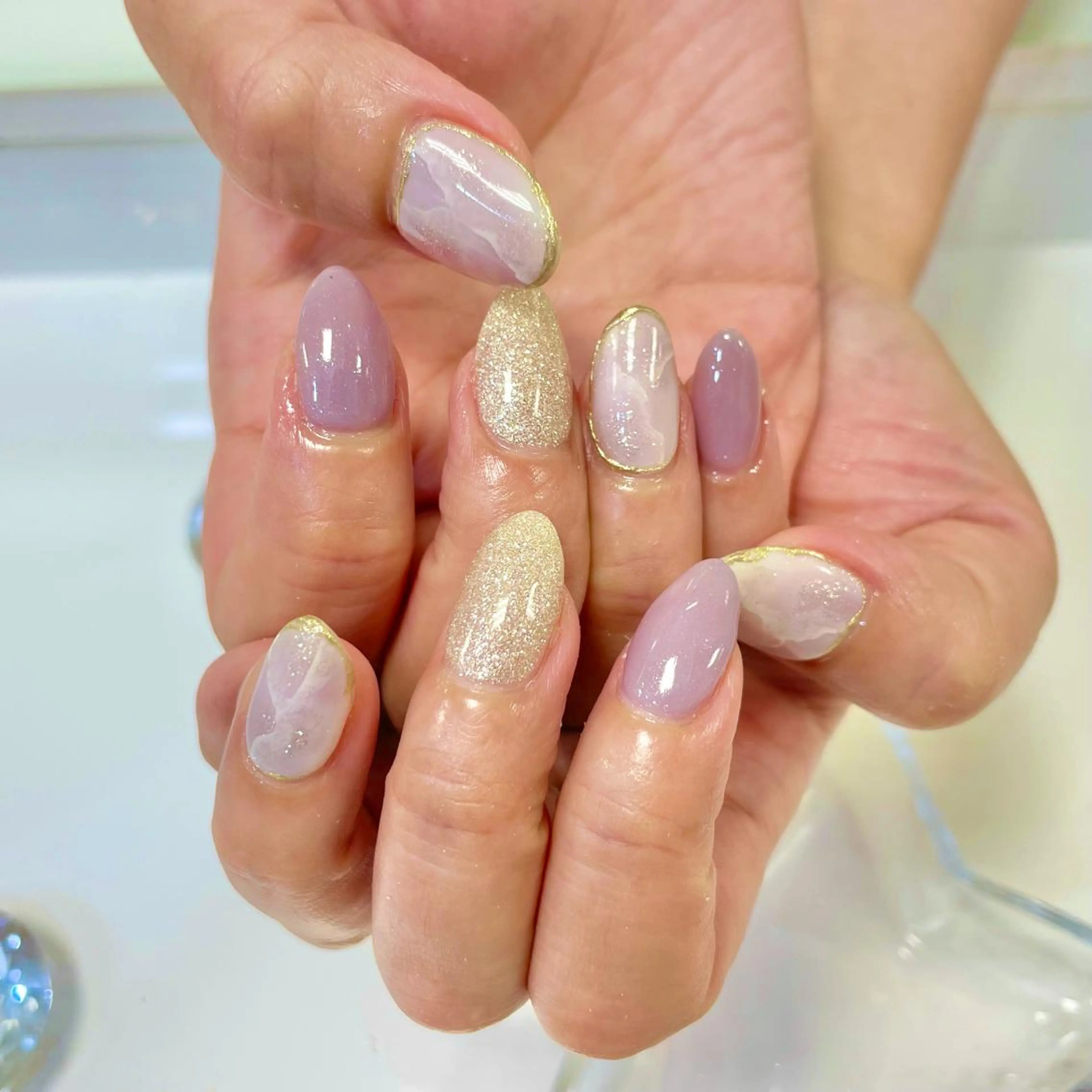 ネイル ハンドネイル e+LUCIA NAIL関内店所属・花岡 佑紀のネイルデザイン