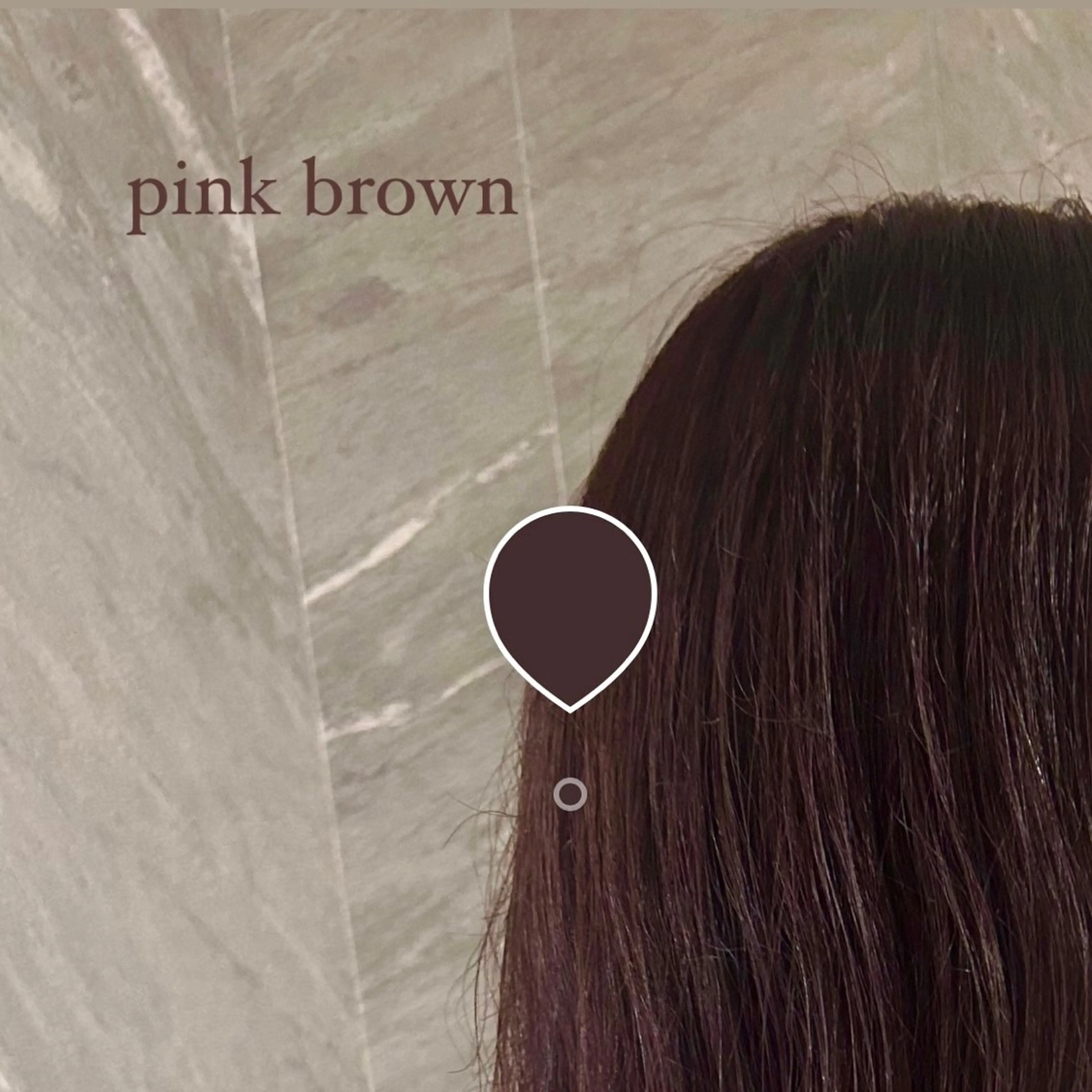 セミロング カラー カット ヘアカラー Ida Akaneのヘアスタイル