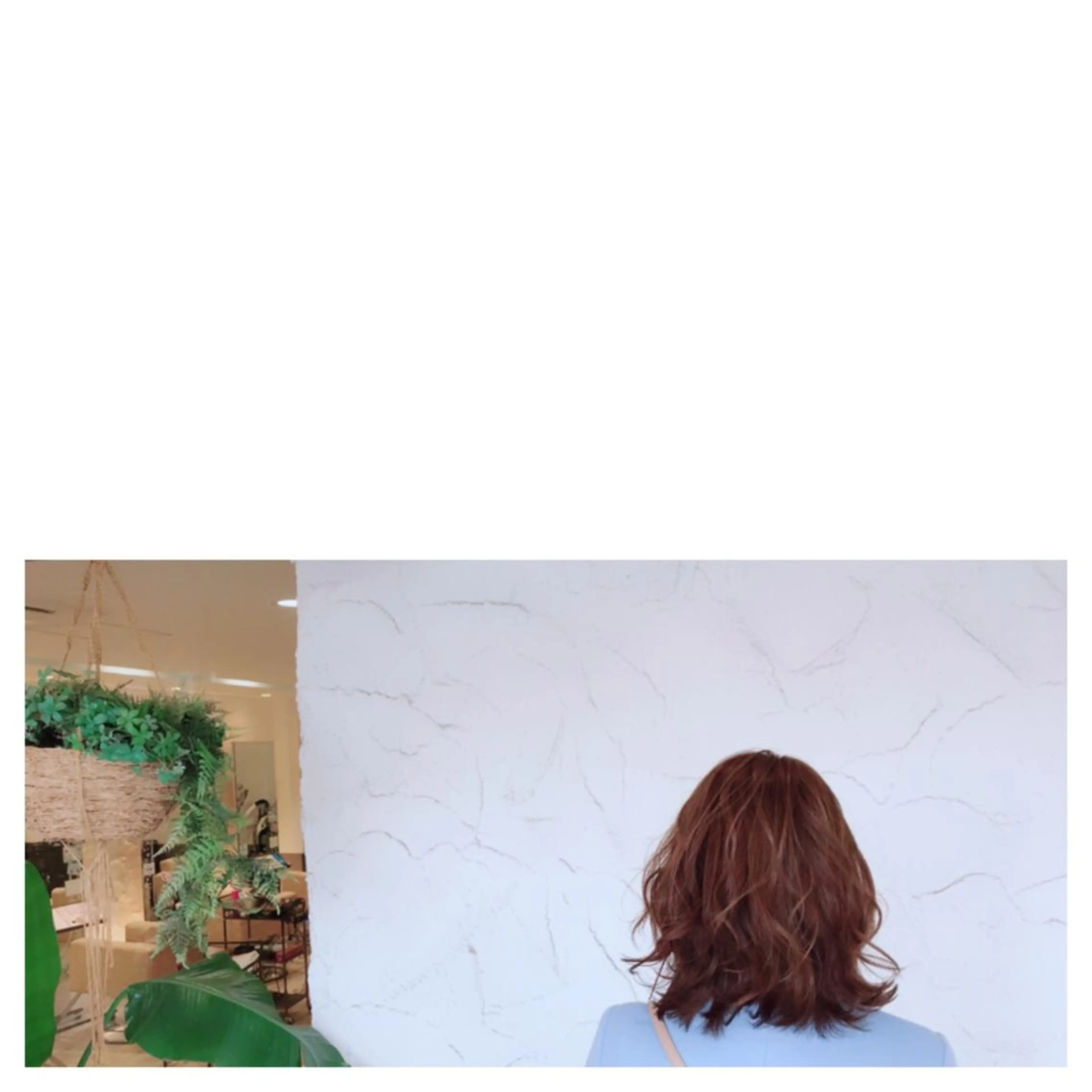 ミディアム カラー 外ハネヘア Jill franc _ ayanoのヘアスタイル