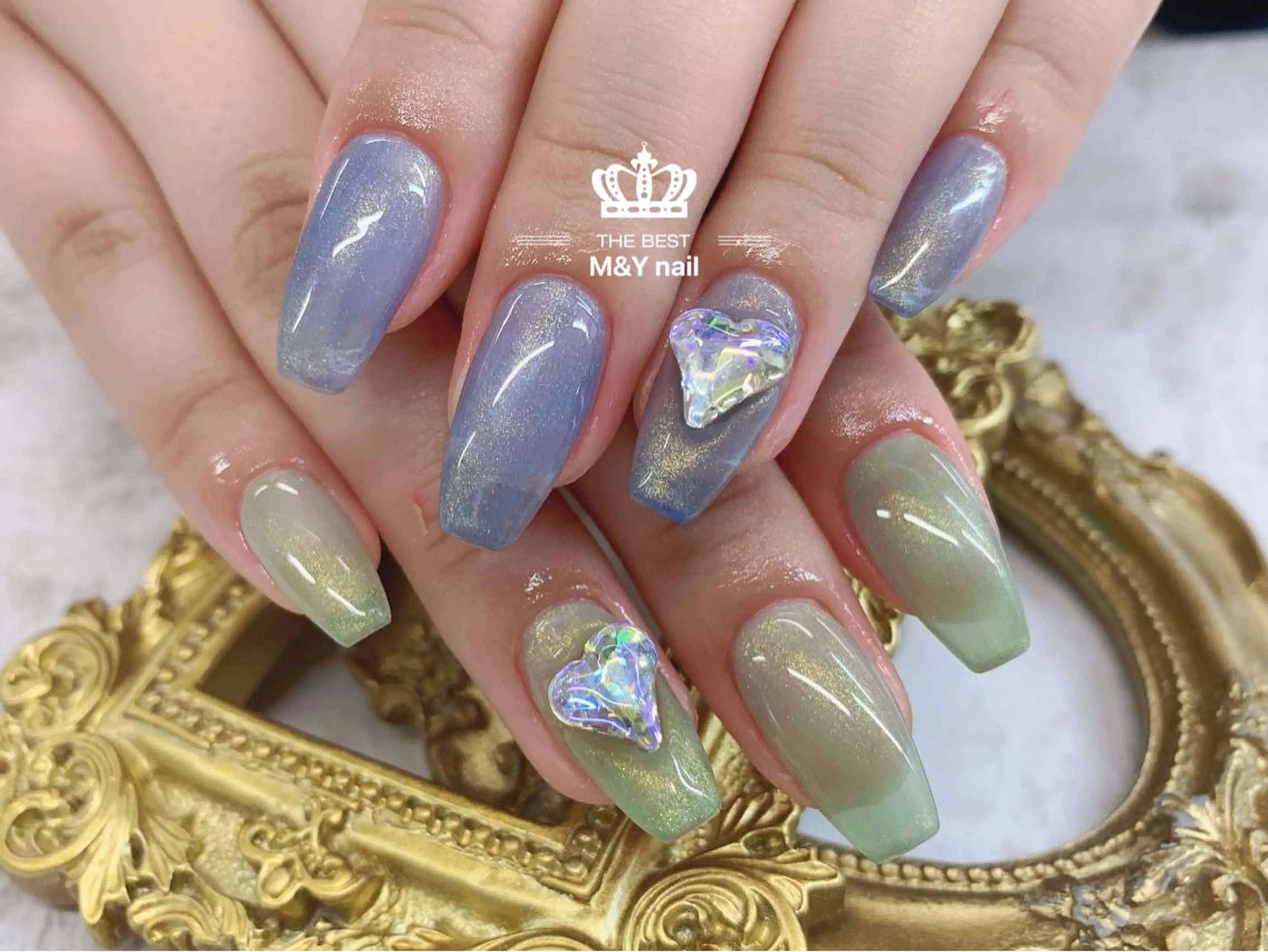 ネイル マグネットネイル ハンドネイル ハンドケア M&Y NailSalonのネイルデザイン