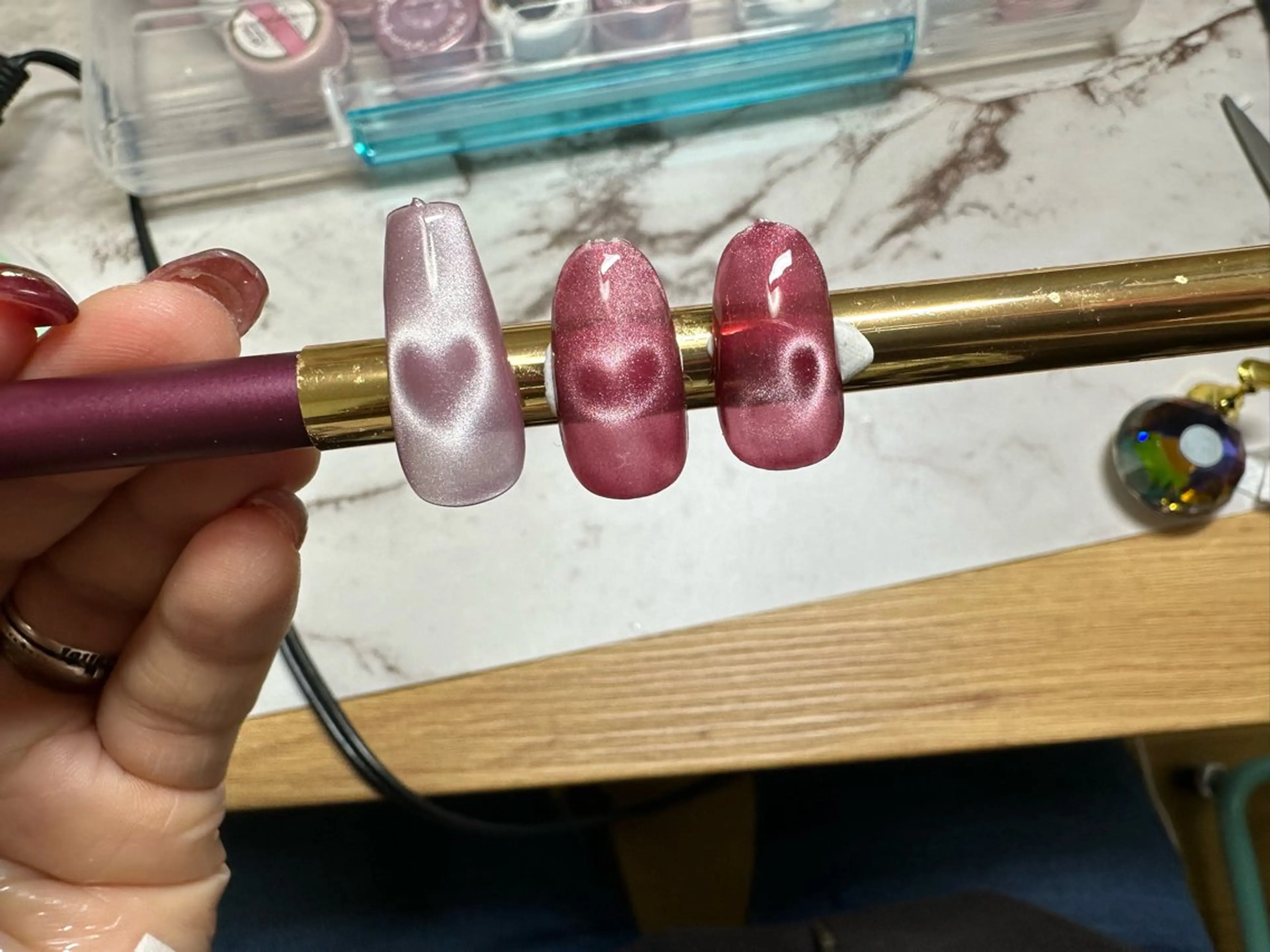 ネイル ハート Mnail ちひろのネイルデザイン