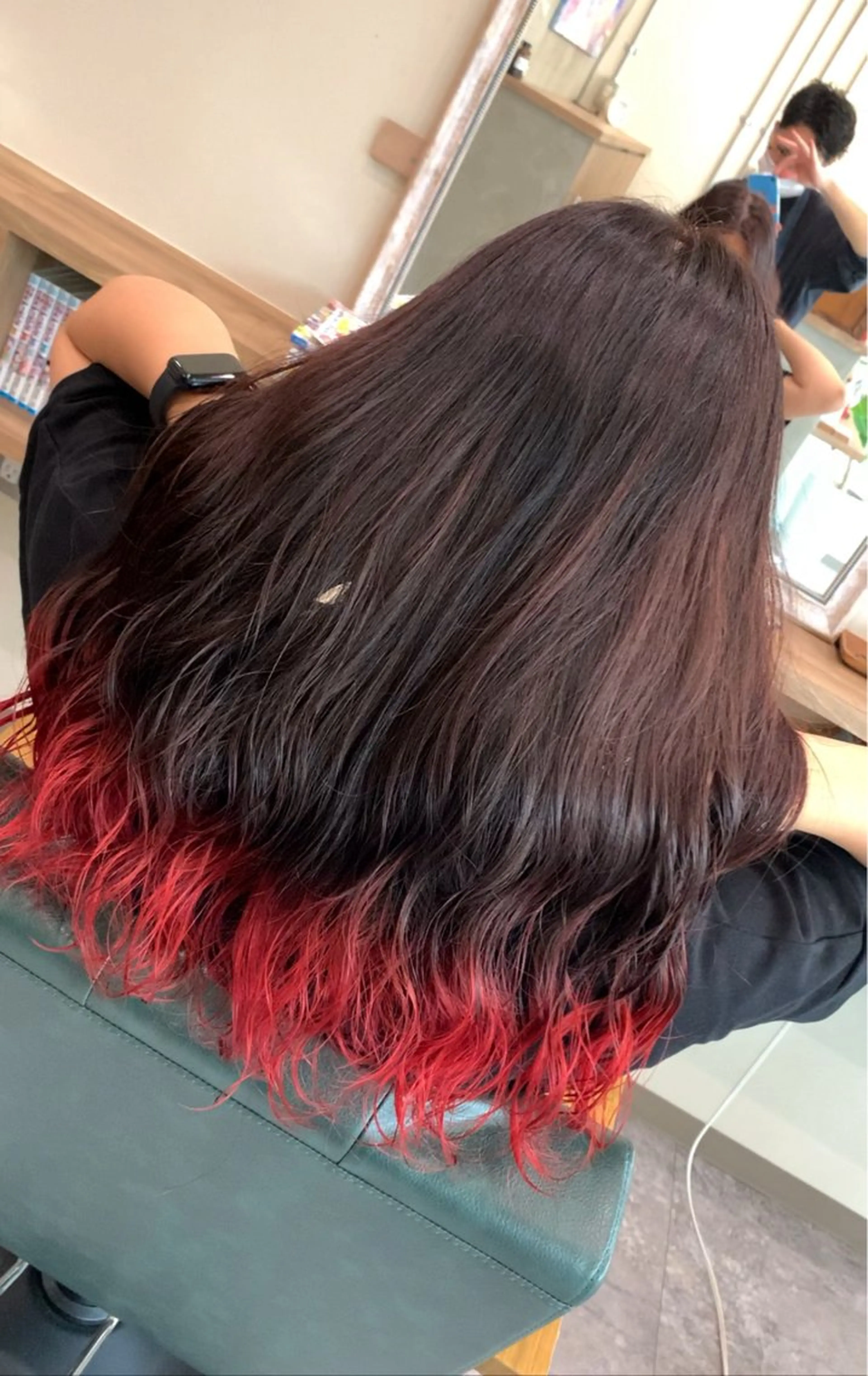 カラー ブリーチ/ストレート ダブルカラーtetoのヘアスタイル