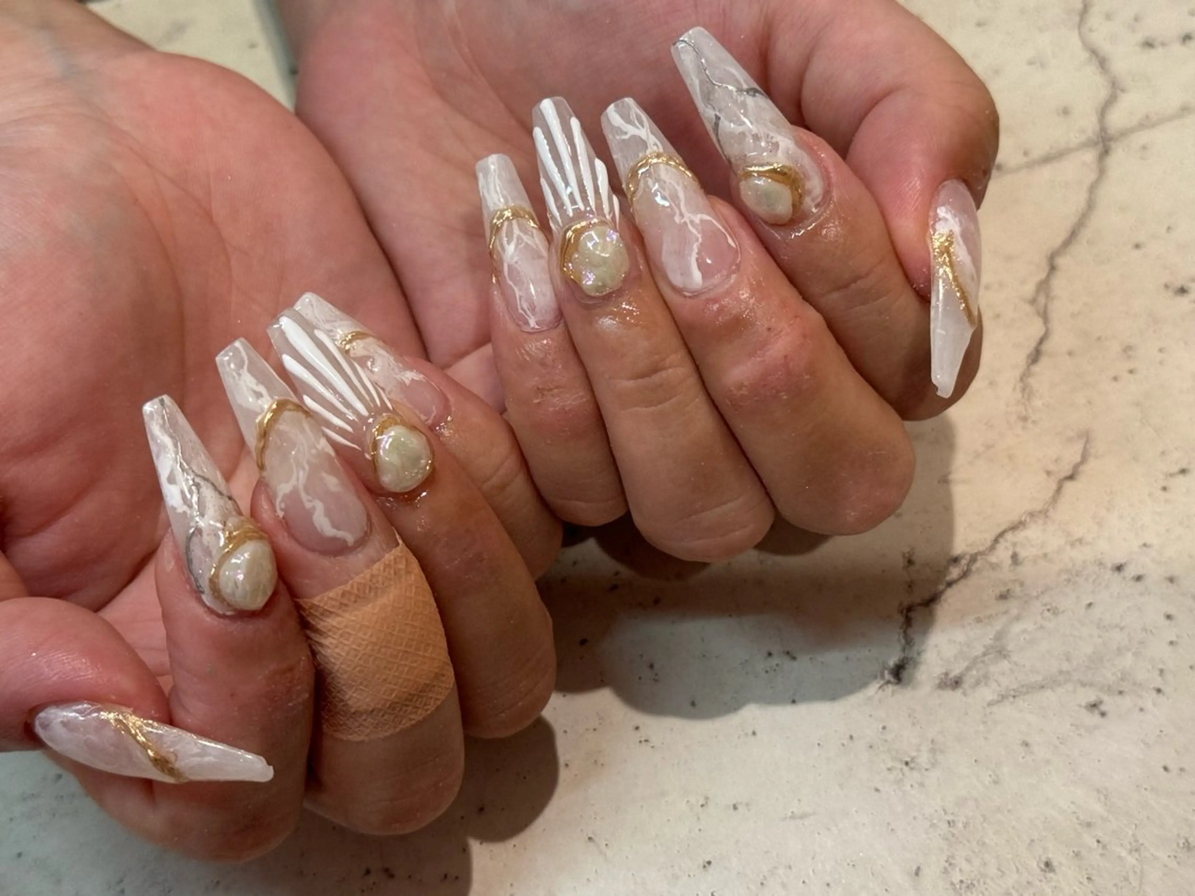 ネイル ハンドネイル nail salon Lumiereのネイルデザイン