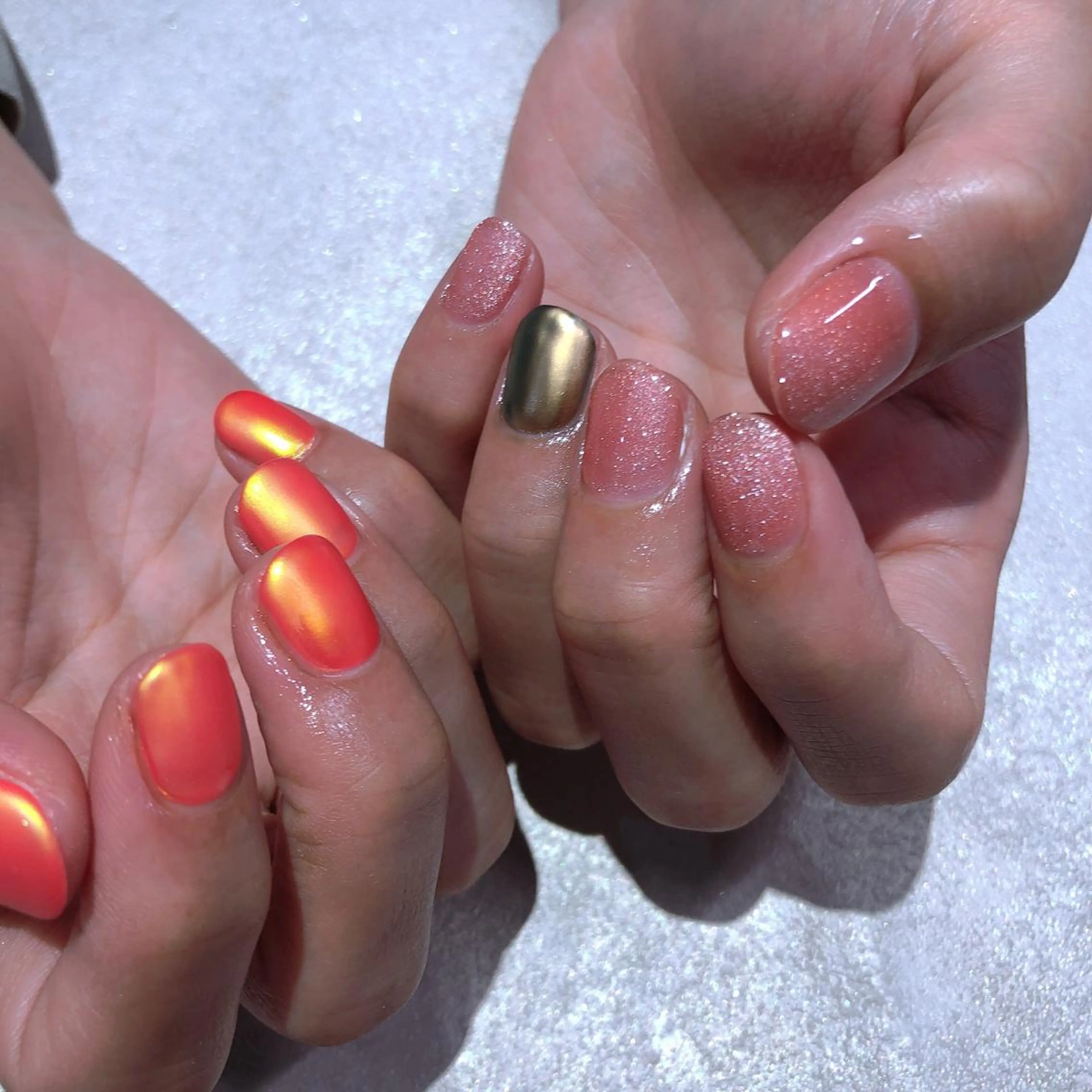 ネイル シンプルネイル ハンドネイル フットネイル ハンドケア Nes.Nail所属・Miyagi Asamiのネイルデザイン