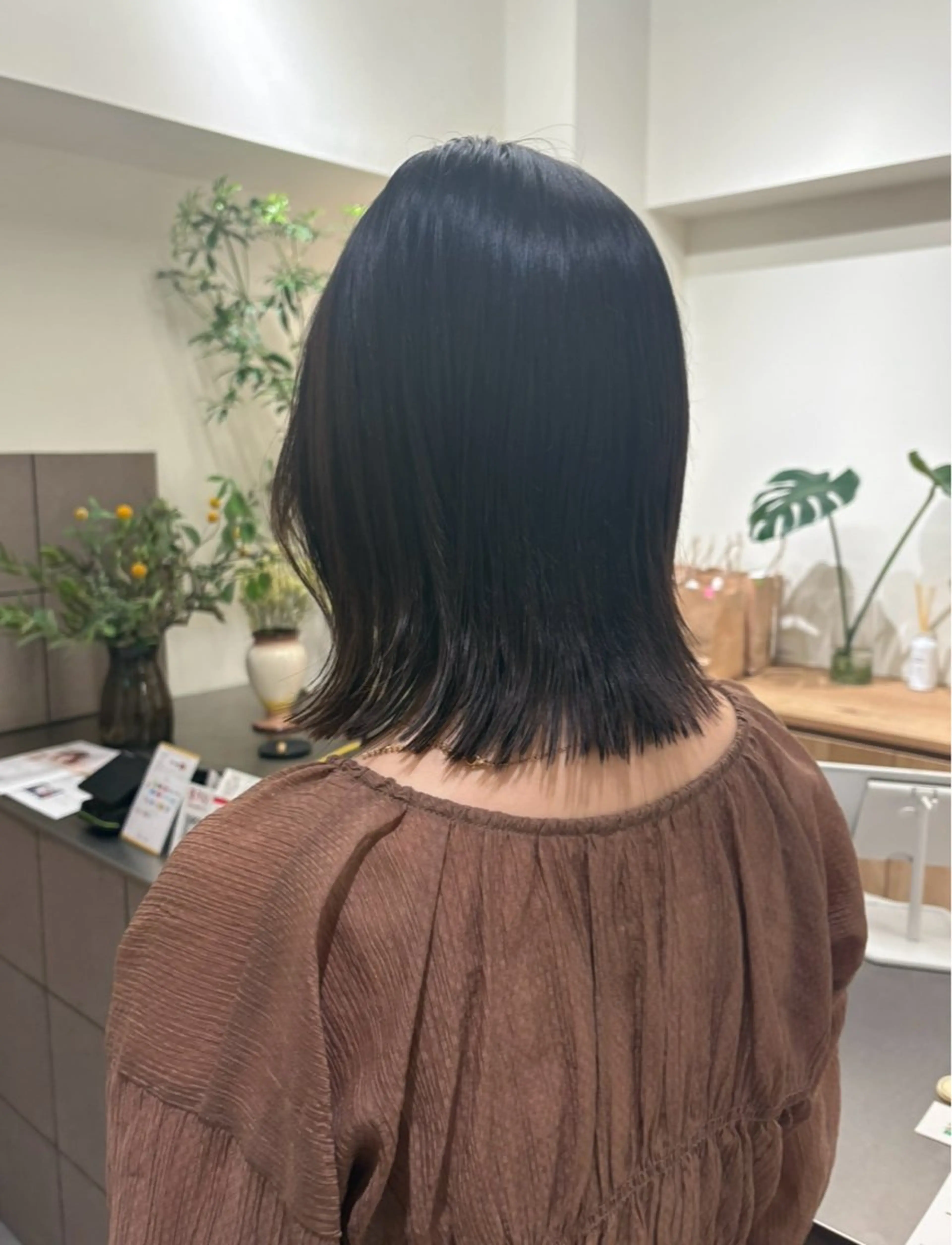 セミロング カラー カット ヘアカラー natsuki /HUI 金山のヘアスタイル