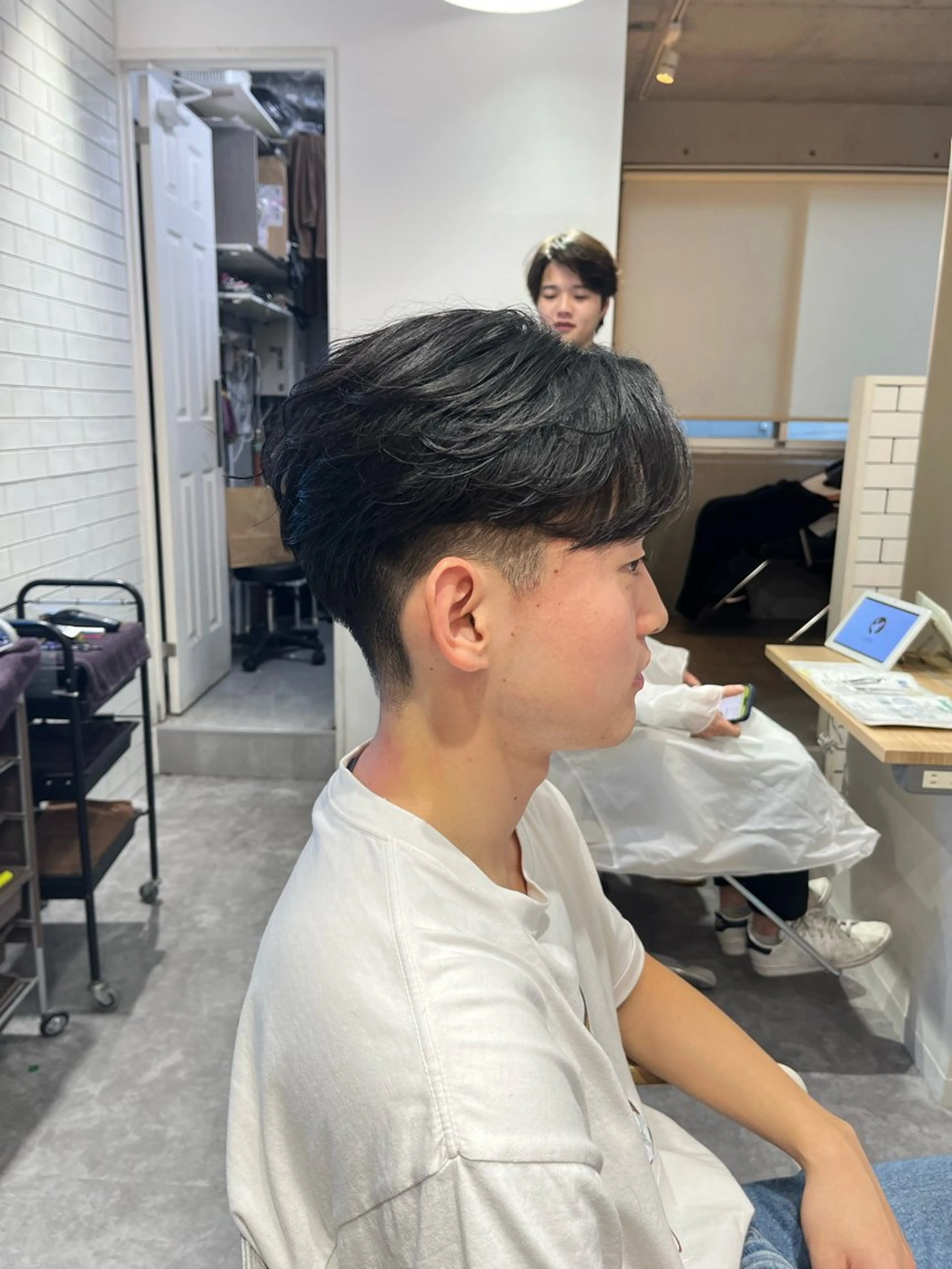 パーマ メンズ カット パーマ ヘアセット メンズ特化美容師 /泉壱恵のヘアスタイル