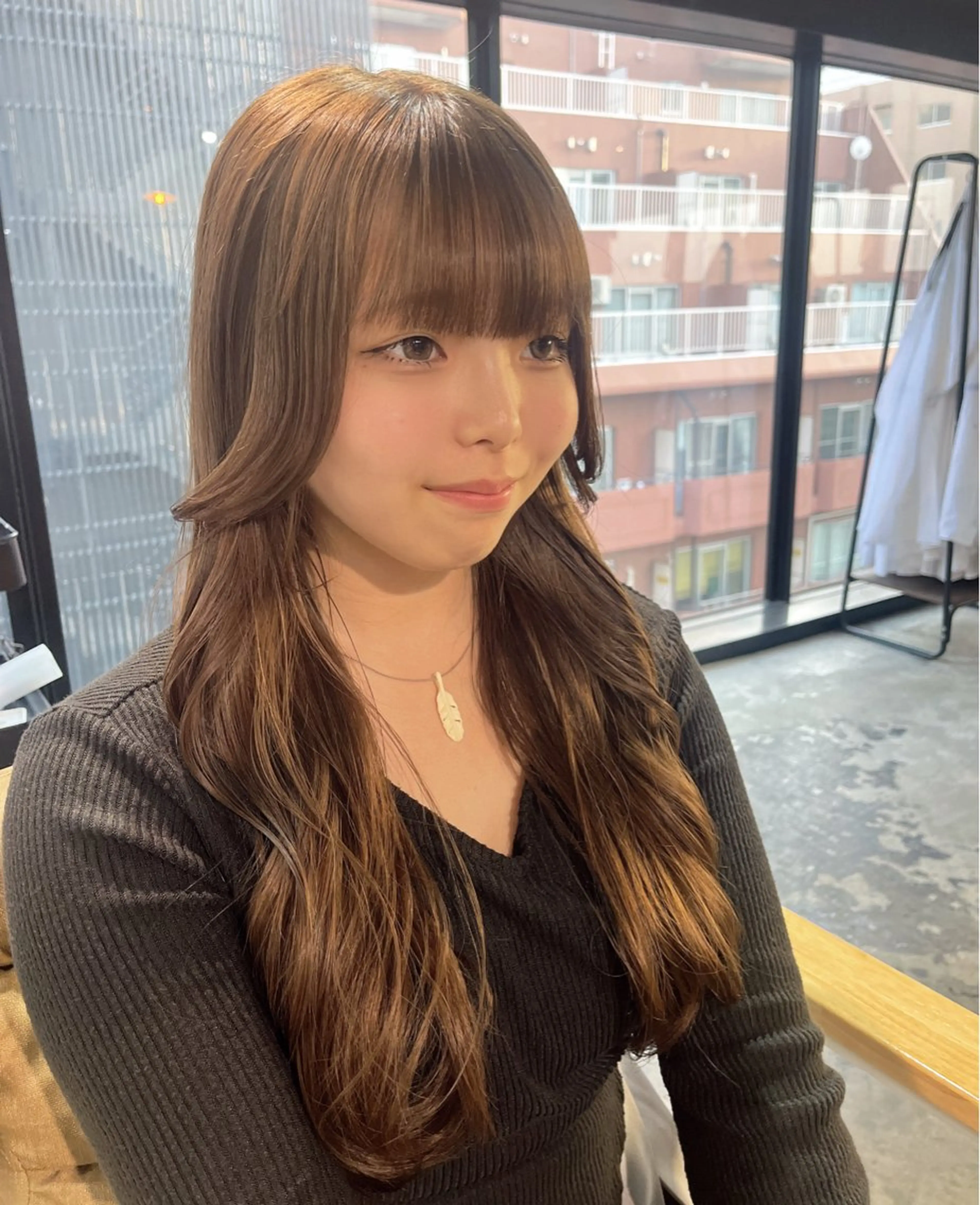 ロング カラー ヘアカラー ❄︎YUNA❄︎ 《お手軽イメチェン》のヘアスタイル