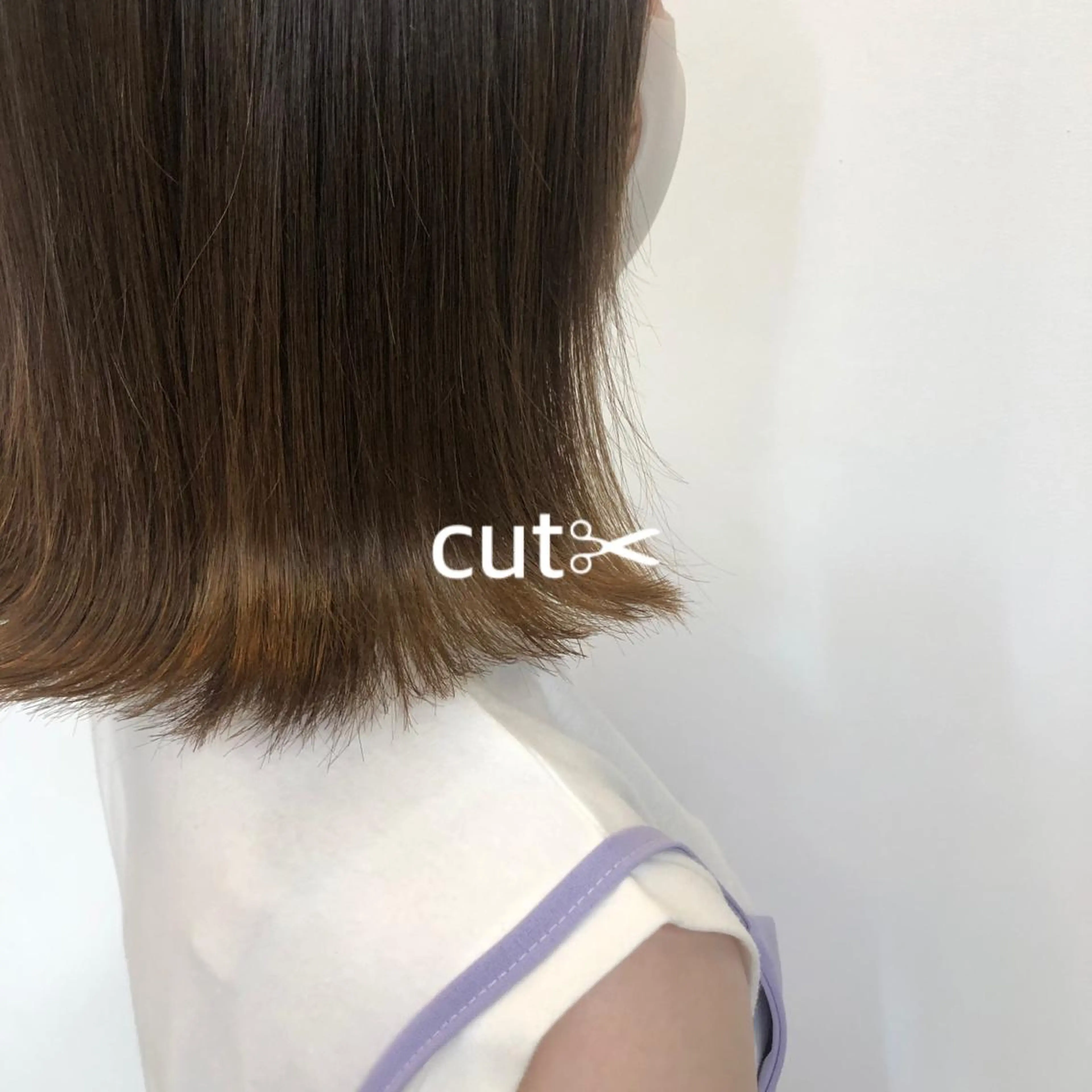 ミディアム 暖色カラー推し/ トヤエリコのヘアスタイル