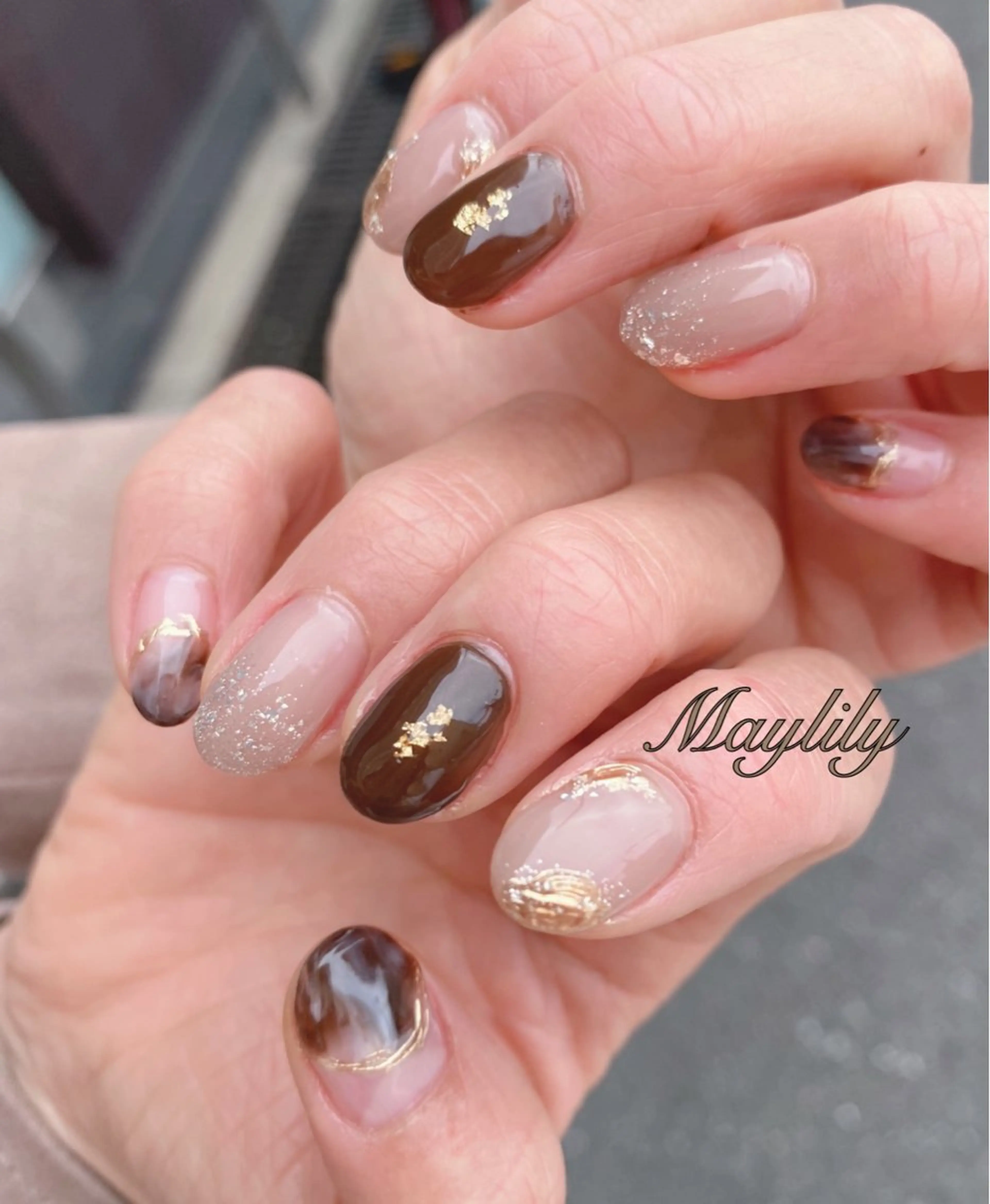 ネイル ハンドネイル Nail care salon Maylily所属・Nail salon Maylilyのネイルデザイン